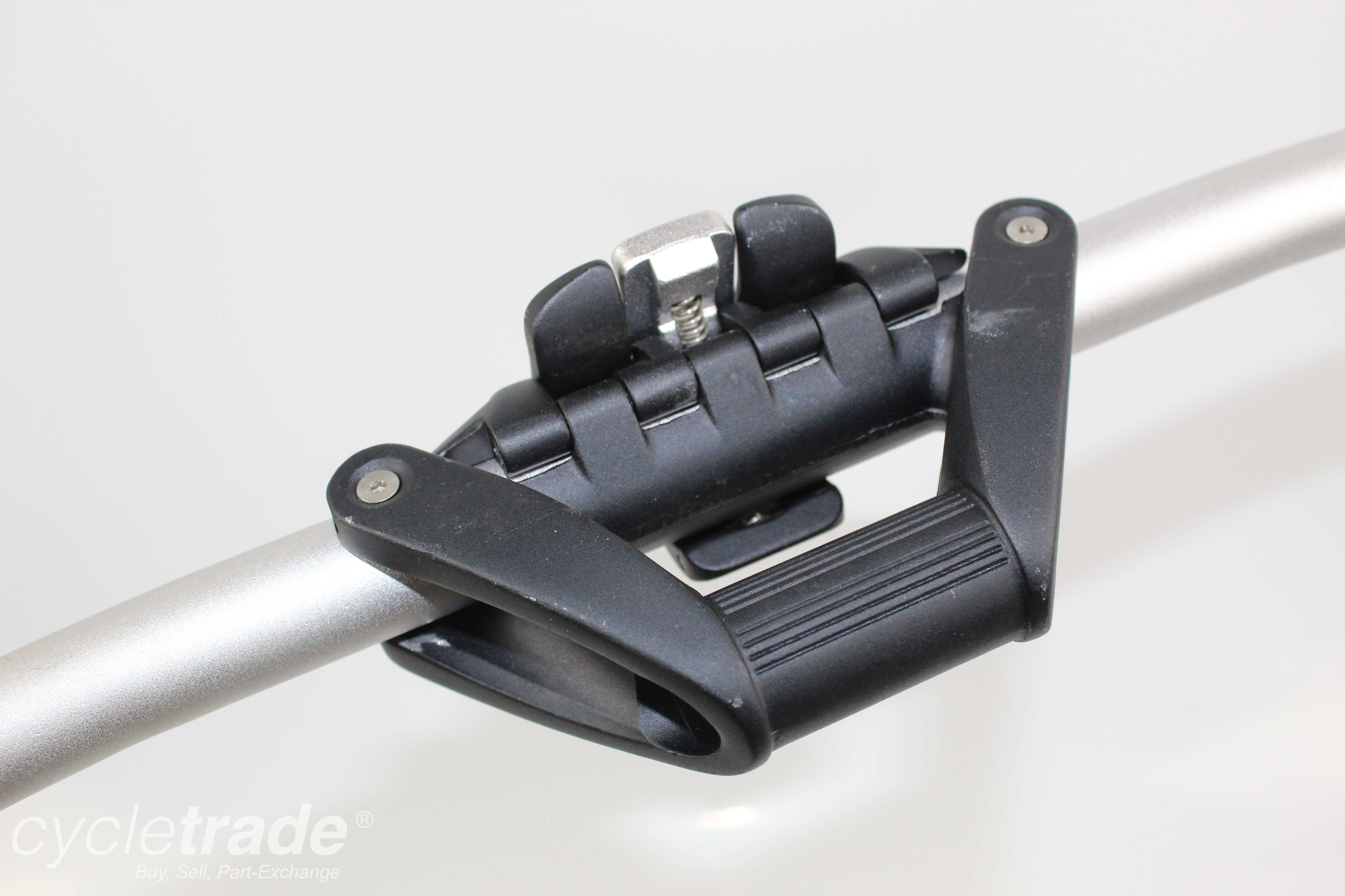 Folding Flat Handlebars - X-Act Silver/Black 610mm 25.4mm - Grade B+