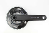 Crankset- Shimano GRX FC-RX600 172.5mm 2x10s 46/30T  Grade B+