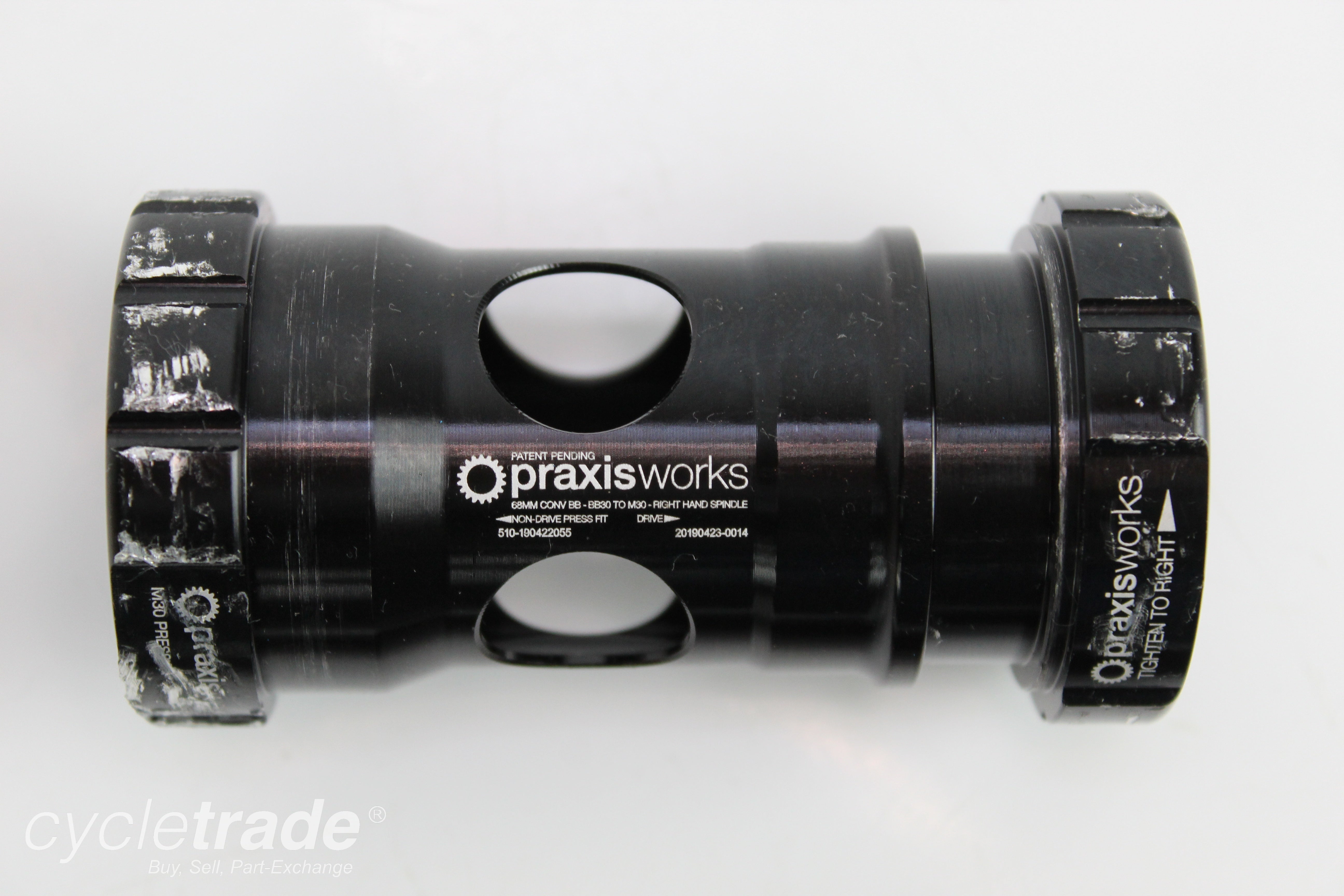 Crankset & Bottom Bracket - Praxis Works Zayante M30 52/36 & BB30 - Grade B