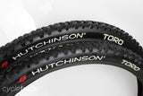 MTB Bike Tyres - 2 x Hutchinson Toro 29x2.10 Black Clincher - Grade B+