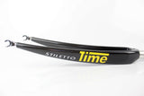 NOS Road Fork- Time Stiletto Carbon 1" Threadless Uncut- Grade A+ NEW