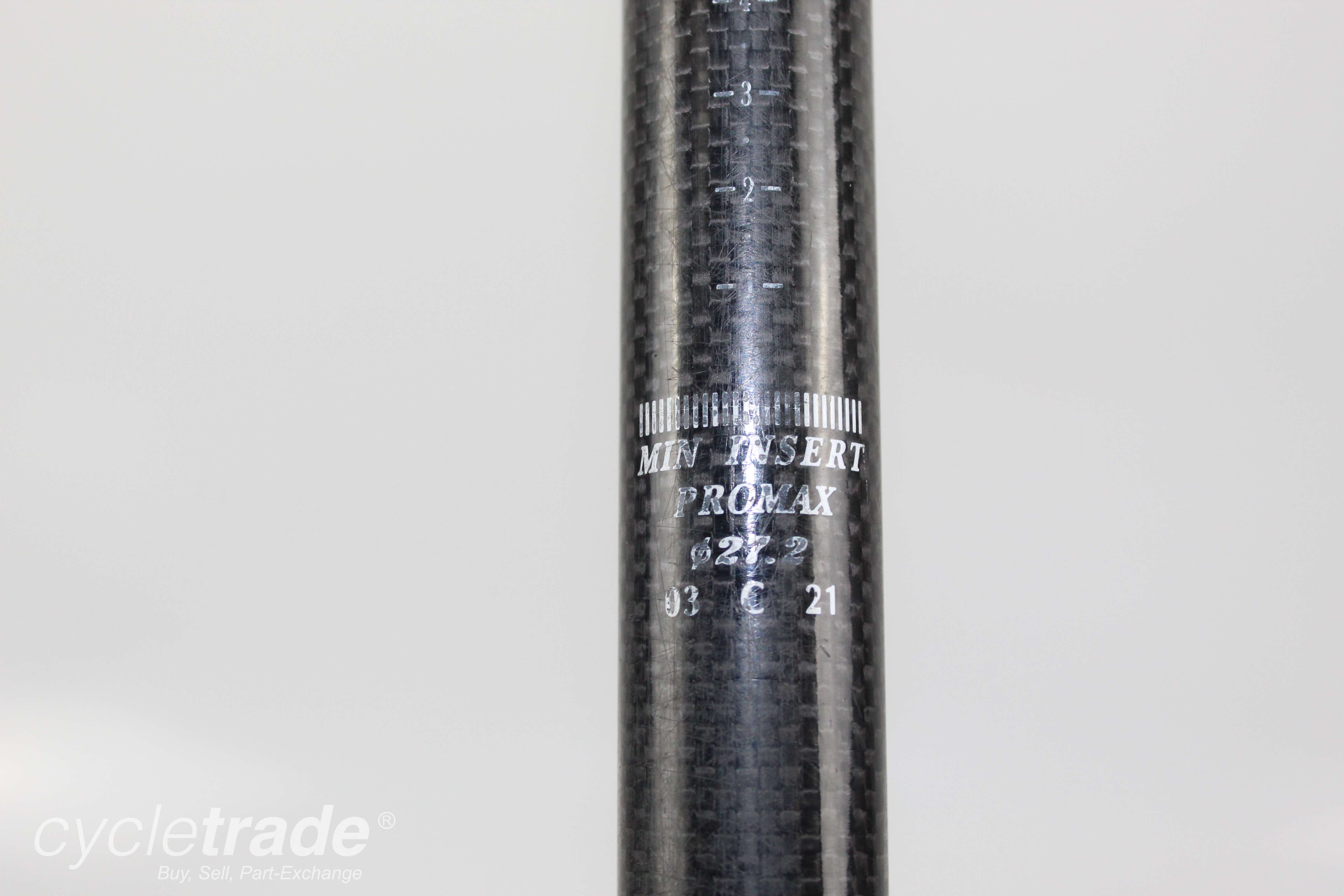 Carbon Seatpost- Promax  27.2mm/350mm- Grade B