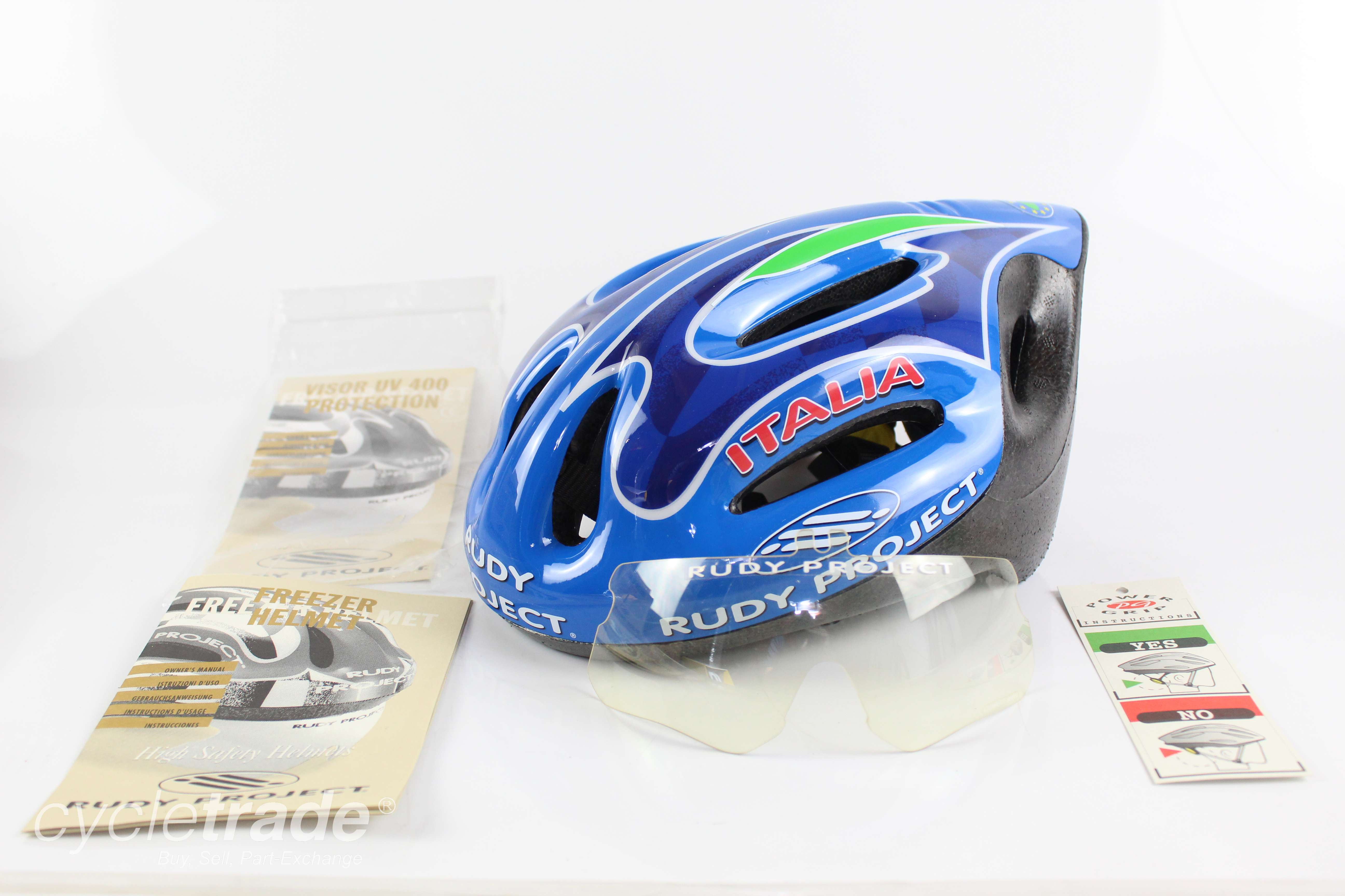 Retro Helmet -Rudy Project Freezer Fuego Italia M 55-57cm- Grade A+