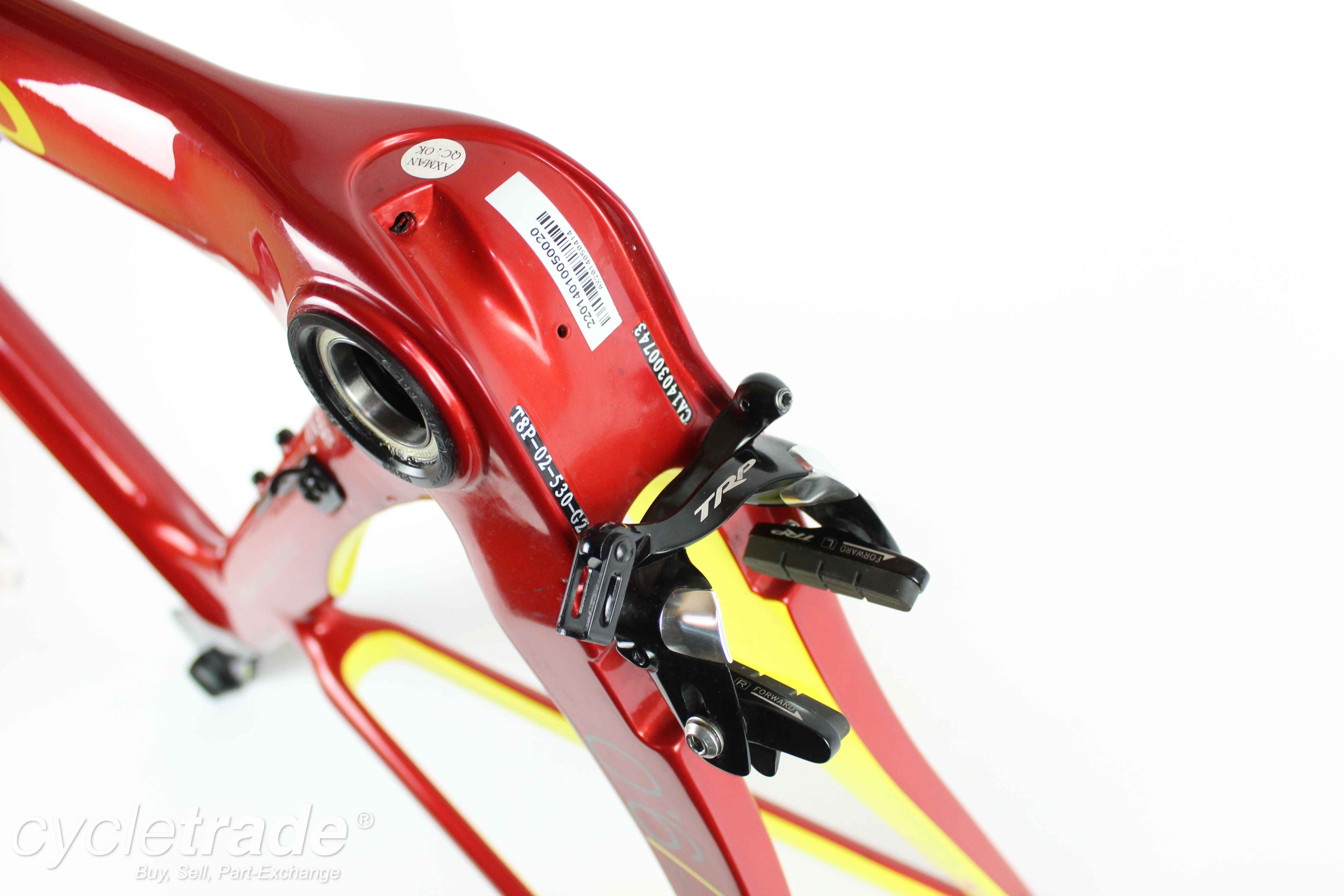 Carbon TT Frameset - Boardman Air TT 9.0, (S/M) (53cm) Red
