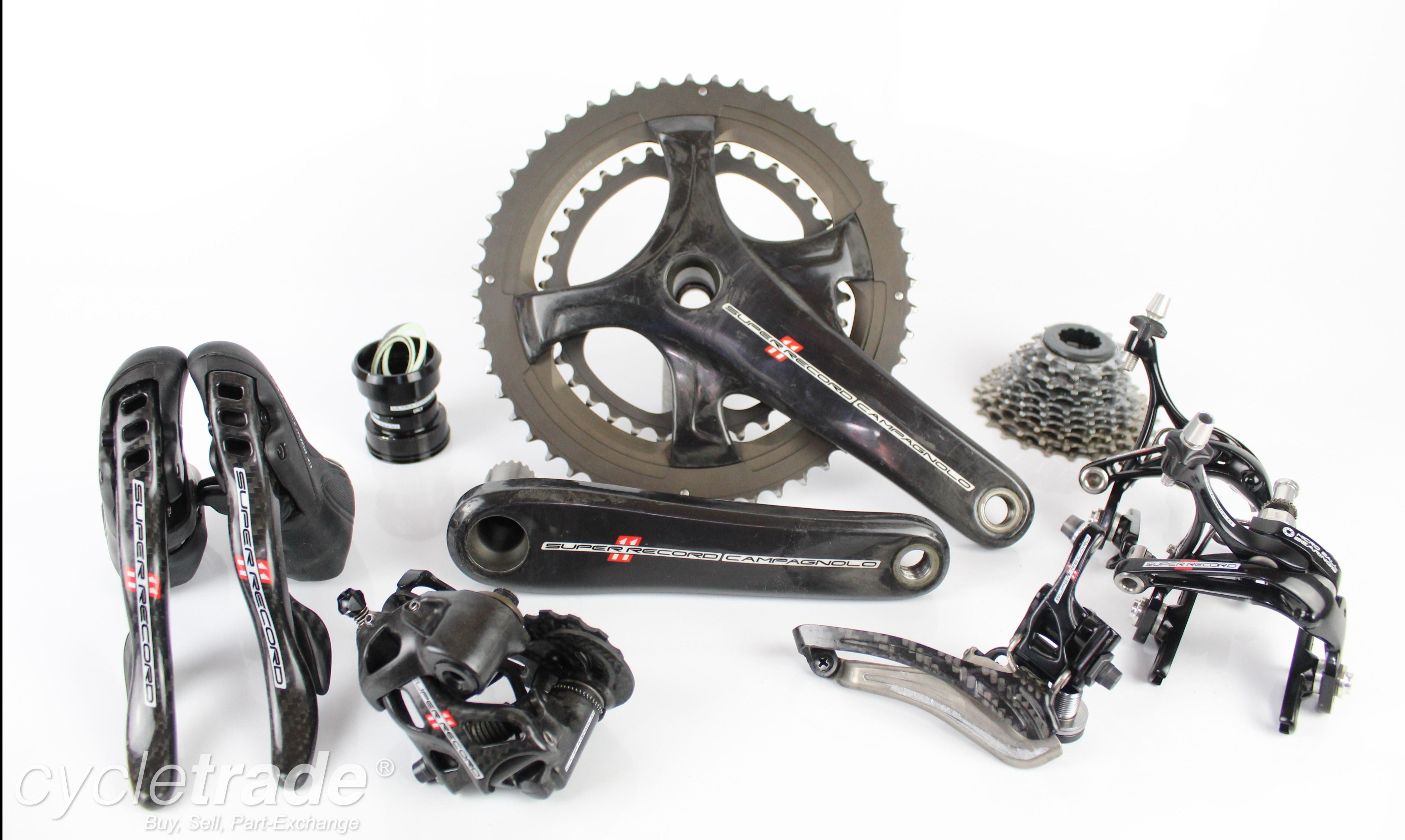 Bicycle Crank Campagnolo Record 11 Crankset Crank Campagnolo Super