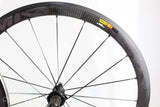 Carbon Road Wheelset - Mavic Cosmic Carbone 40 - 11 Speed - Grade B+