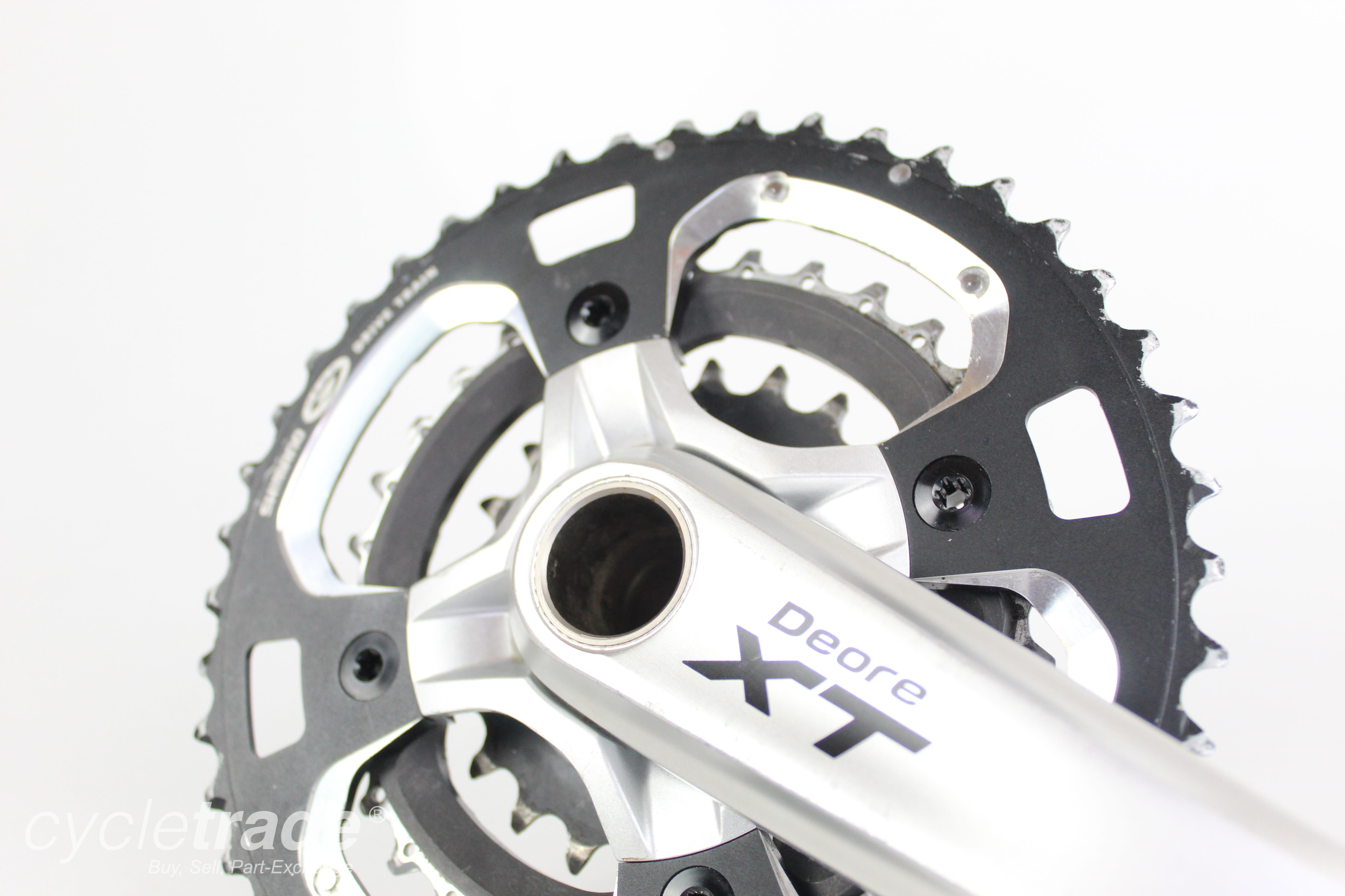 Crankset- Shimano Deore XT FC-M770/771-K 175mm 3x10 speed - Grade B-