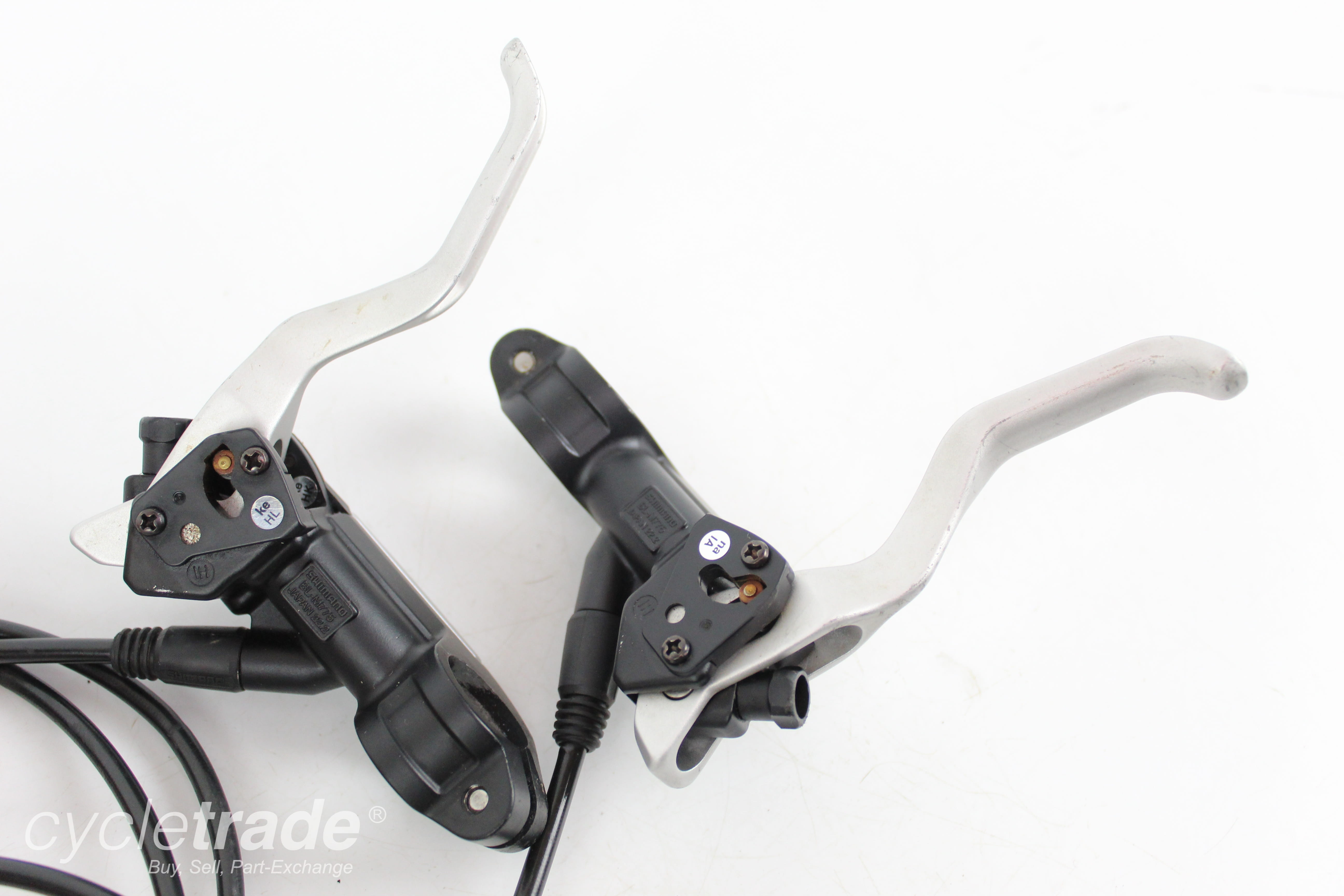 MTB Hydraulic Brake Set - Shimano Deore XT BL-M775/BR-M775 - Grade B+
