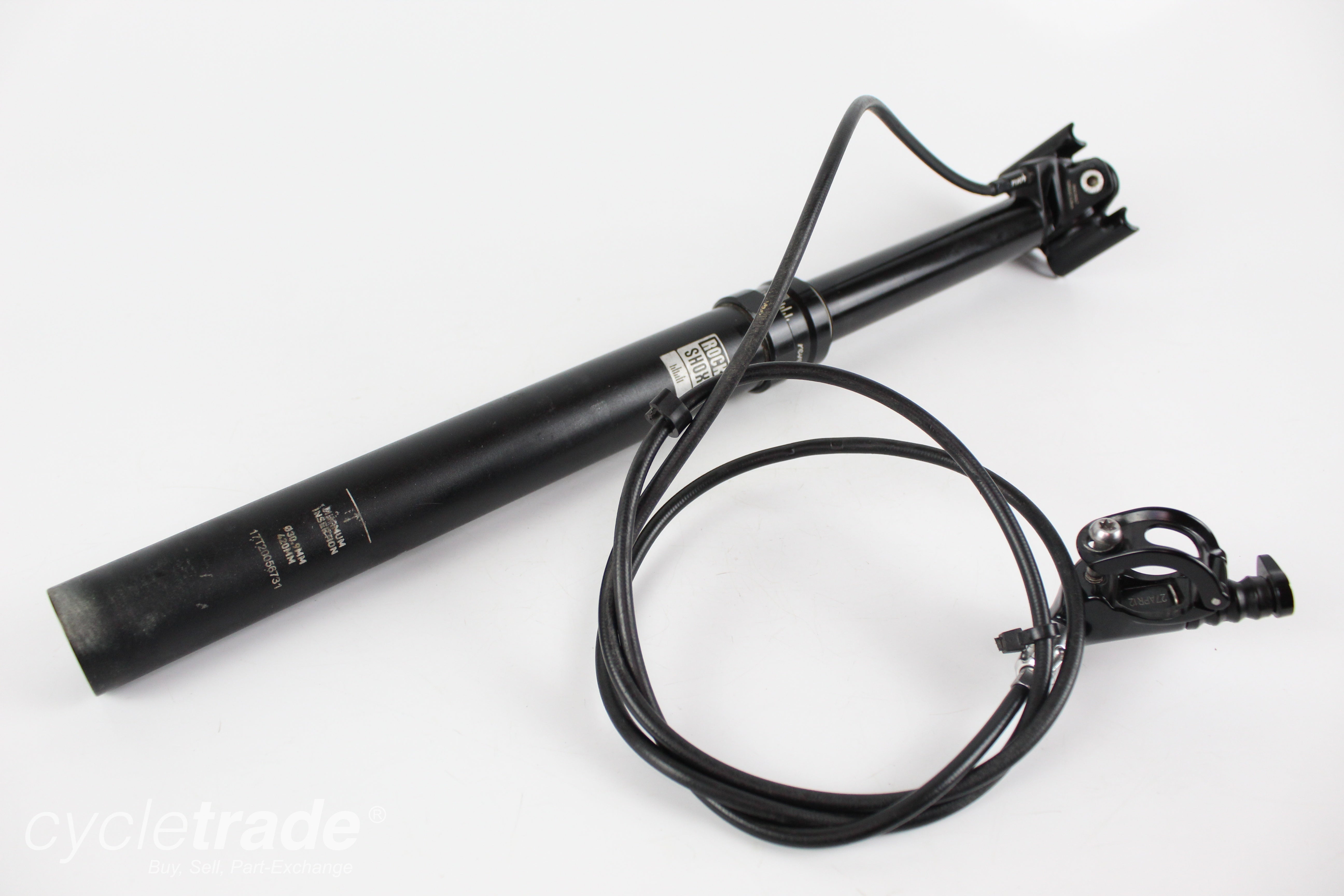 Dropper Seatpost - RockShox Reverb 30.9mm diameter, 125mm travel - Grade B+