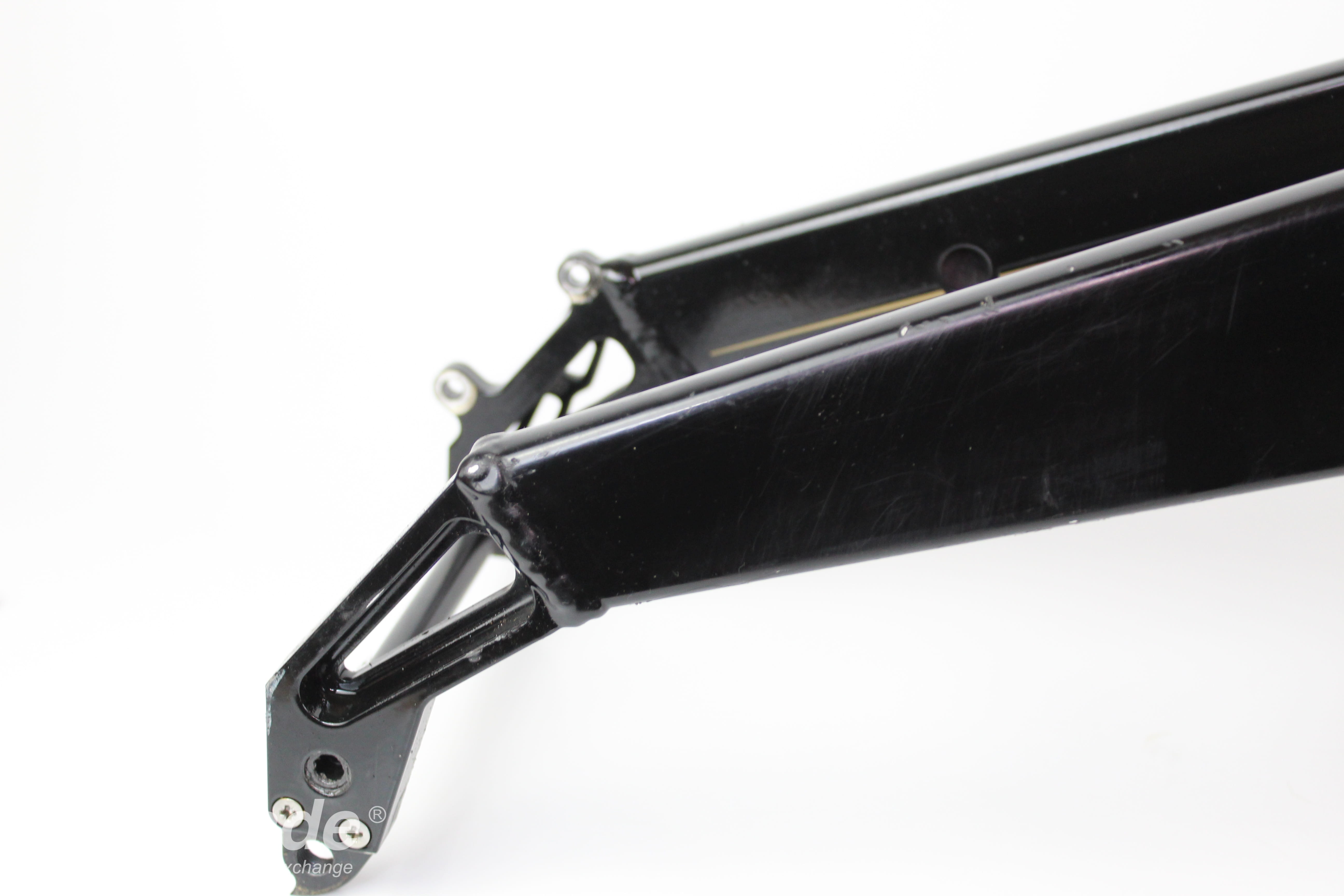 MTB Full Suspension Frame- Orange Five Black & Gold 17" 26"- Grade B