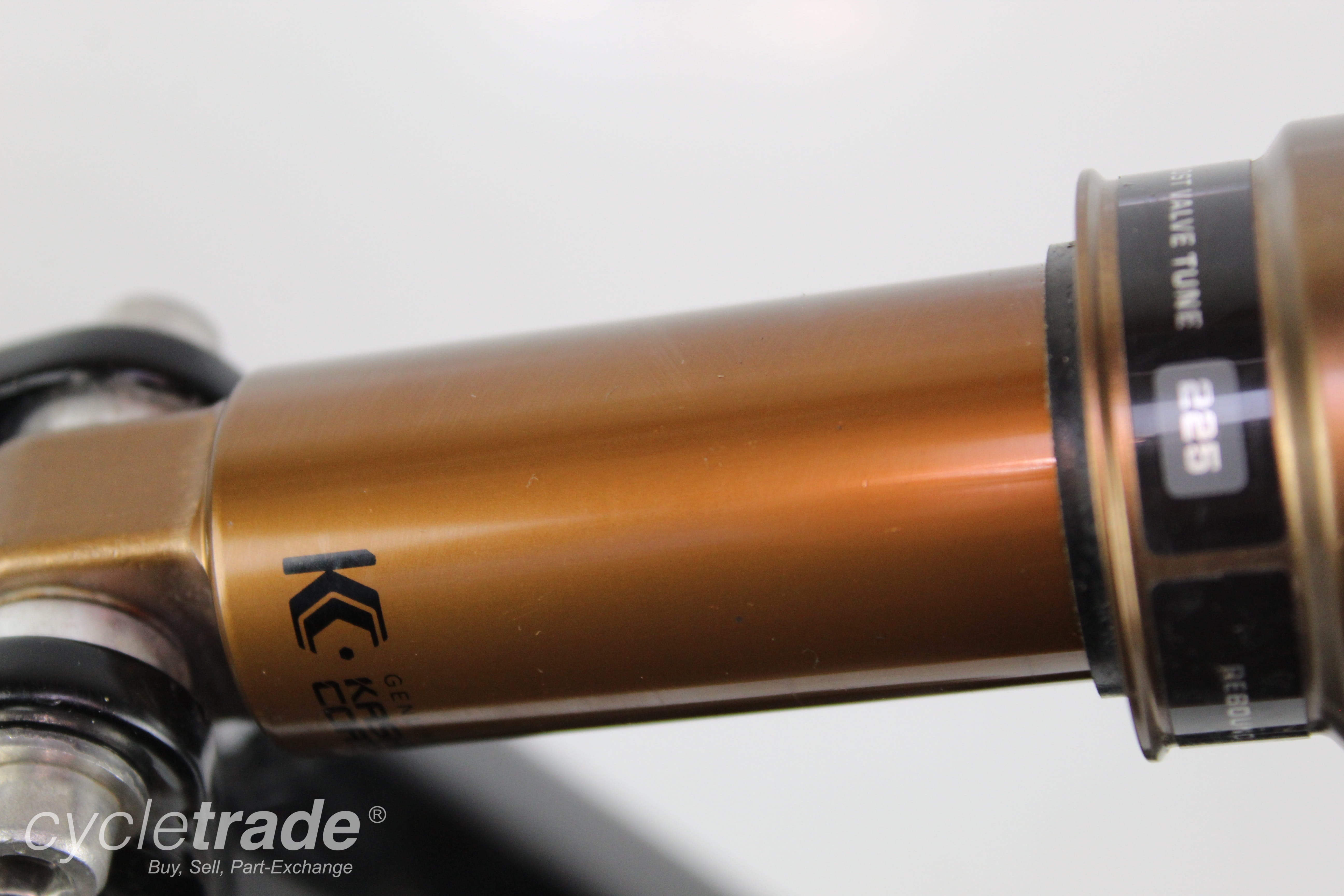 MTB Full Suspension Frame- Orange Five Black & Gold 17" 26"- Grade B