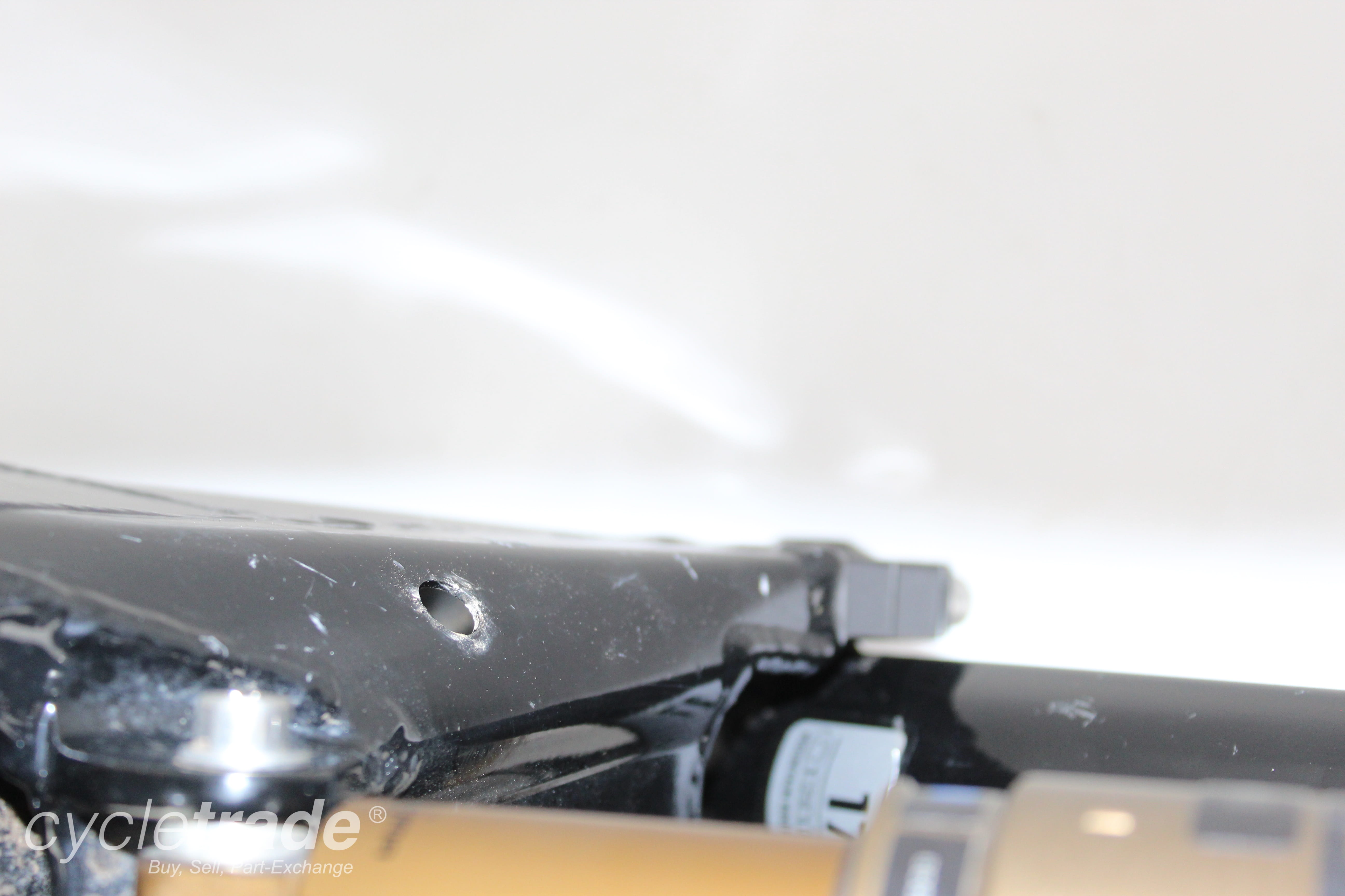 MTB Full Suspension Frame- Orange Five Black & Gold 17" 26"- Grade B