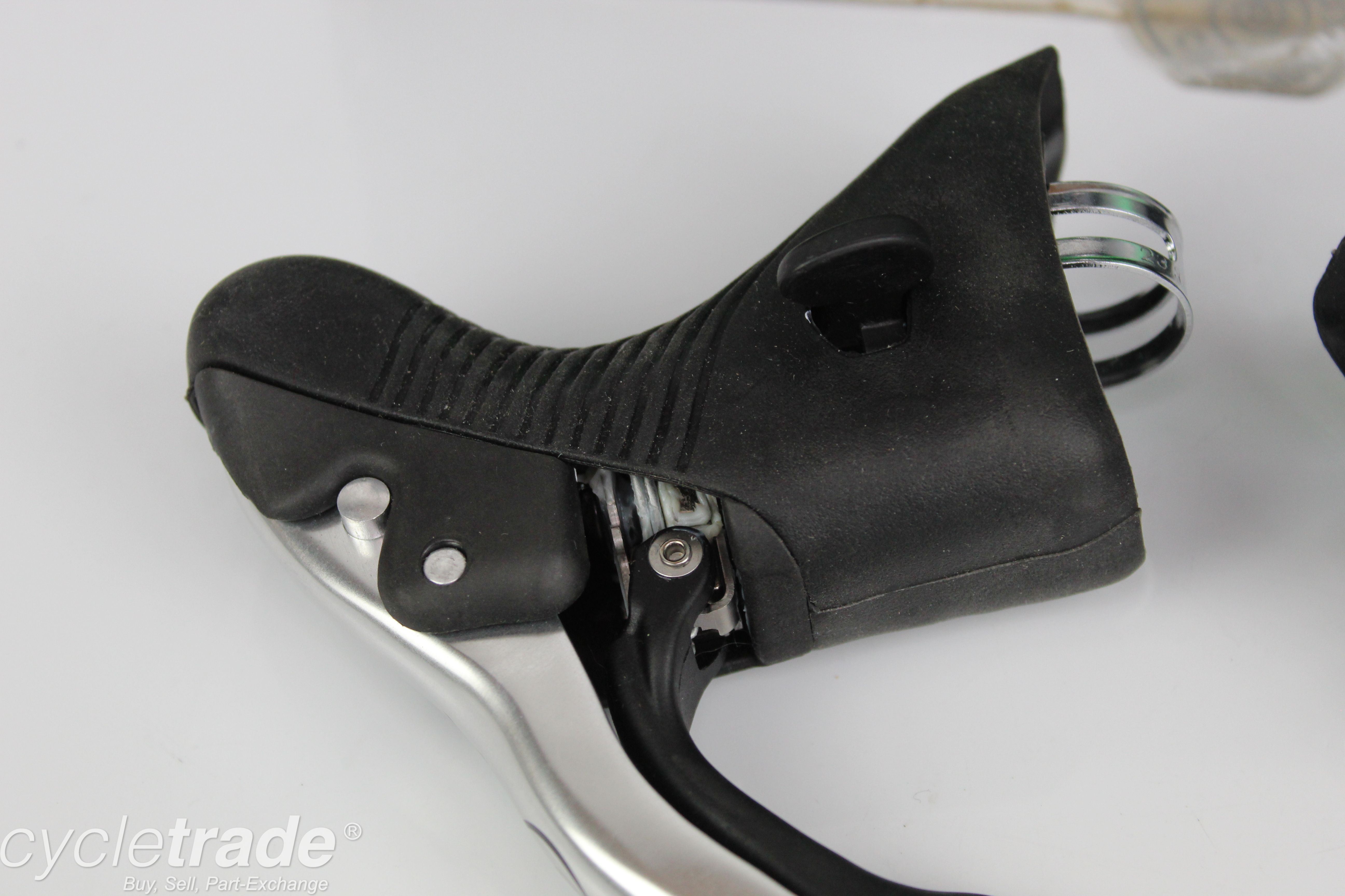 NOS Campagnolo Veloce 10 Speed Shifters Silver Triple