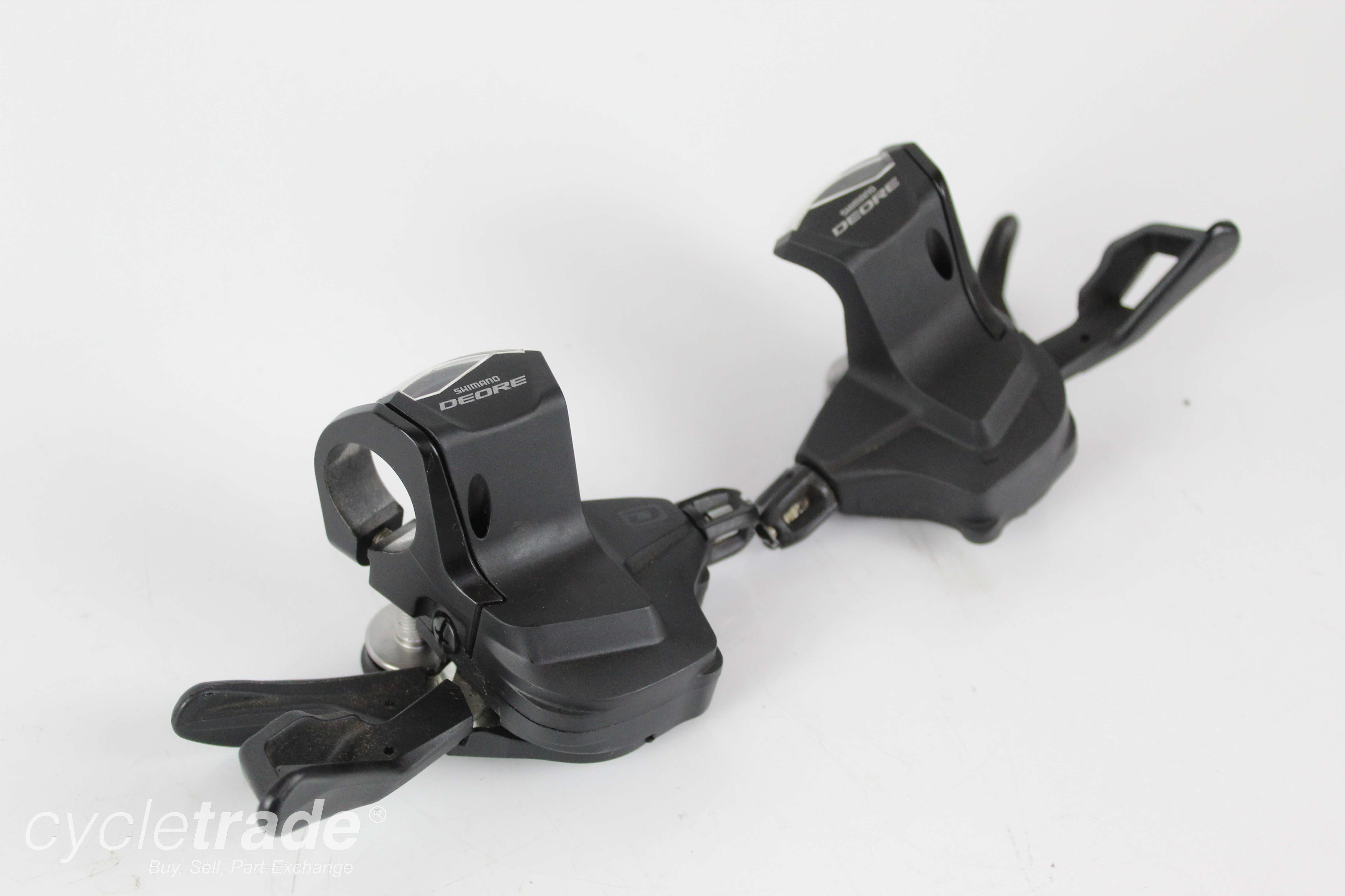MTB Shifters - Shimano Deore 3x10 Speed SL-M6000 Band on- Grade A-