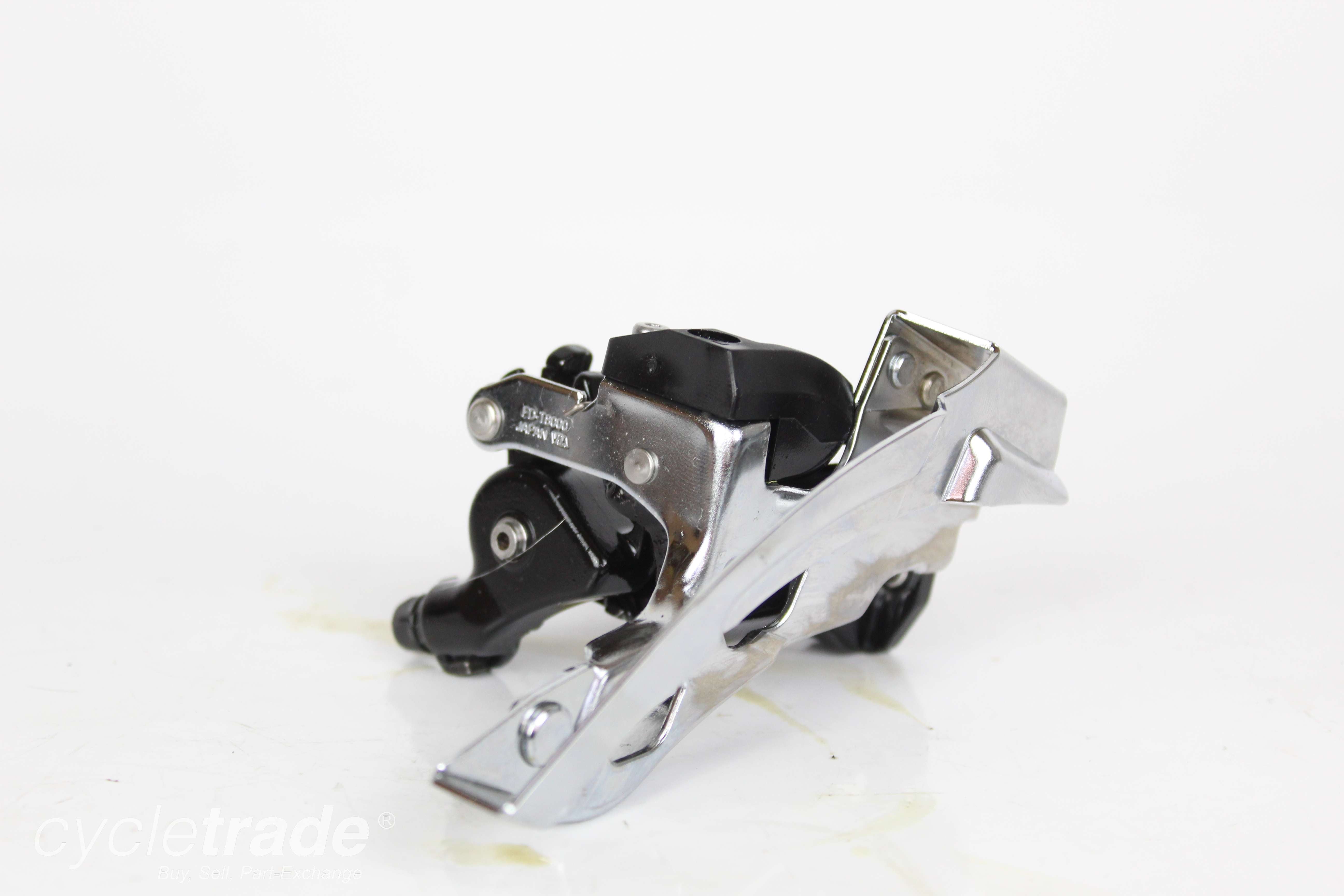 Front Derailleur- Shimano Deore XT FD-T8000 3x10 Speed 31.8mm Clamp on - Grade B+