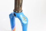 Colnago Columbus 1" Threadless Fork Blue/White