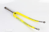 Colnago Columbus 1" Threaded Fork Yellow/Chrome