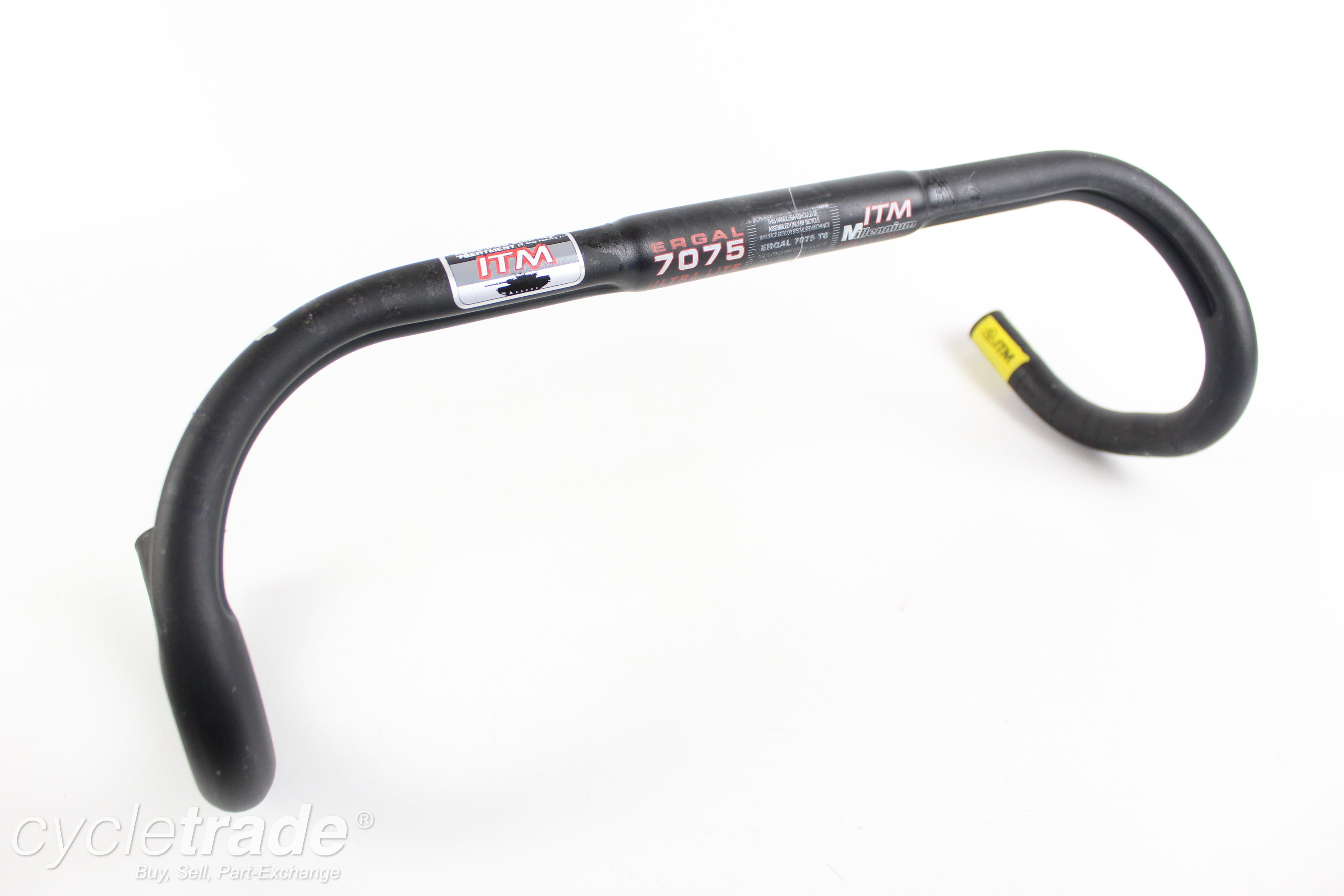 Drop Handlebar - ITM Millennium ERGAL 440mm, 25.4mm Clamp - Grade B