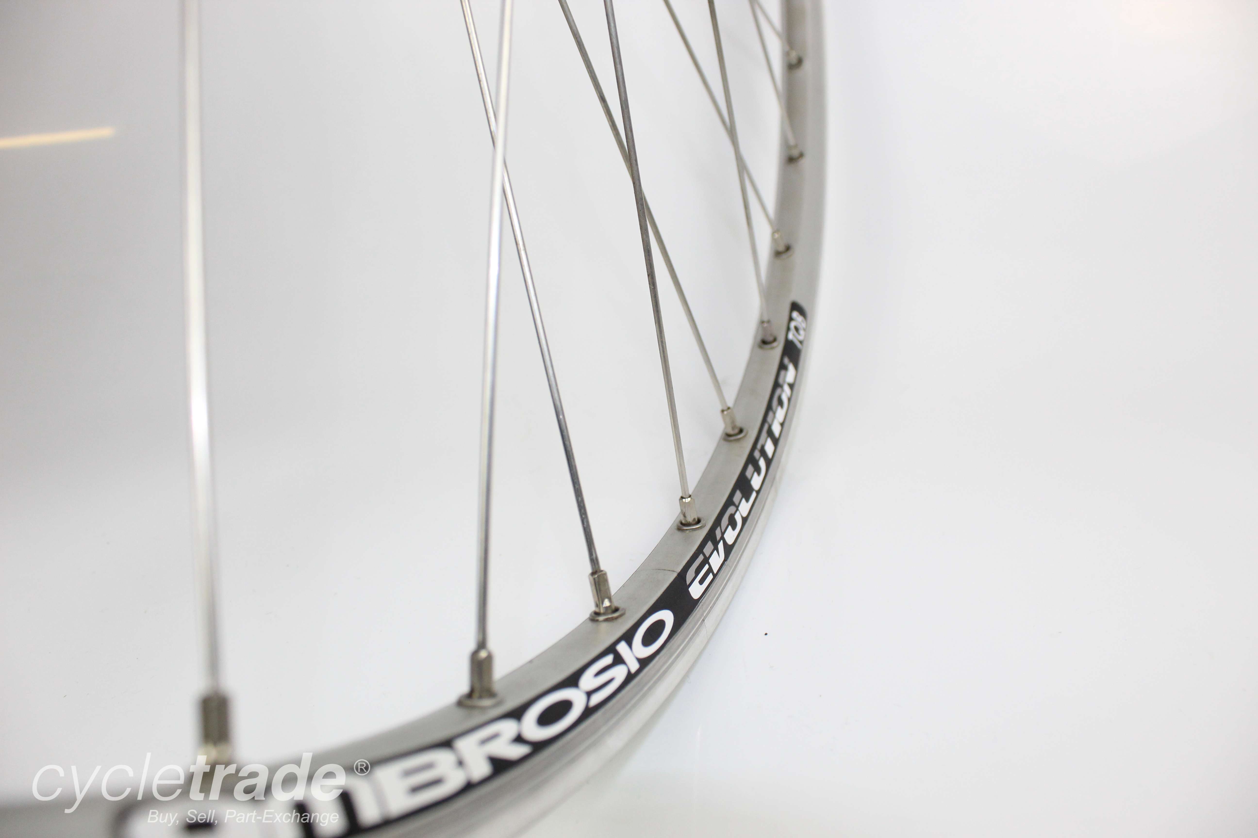Rear Wheel - Shimano/Ambrosio Evolution/ 600 Tricolor- Grade B+