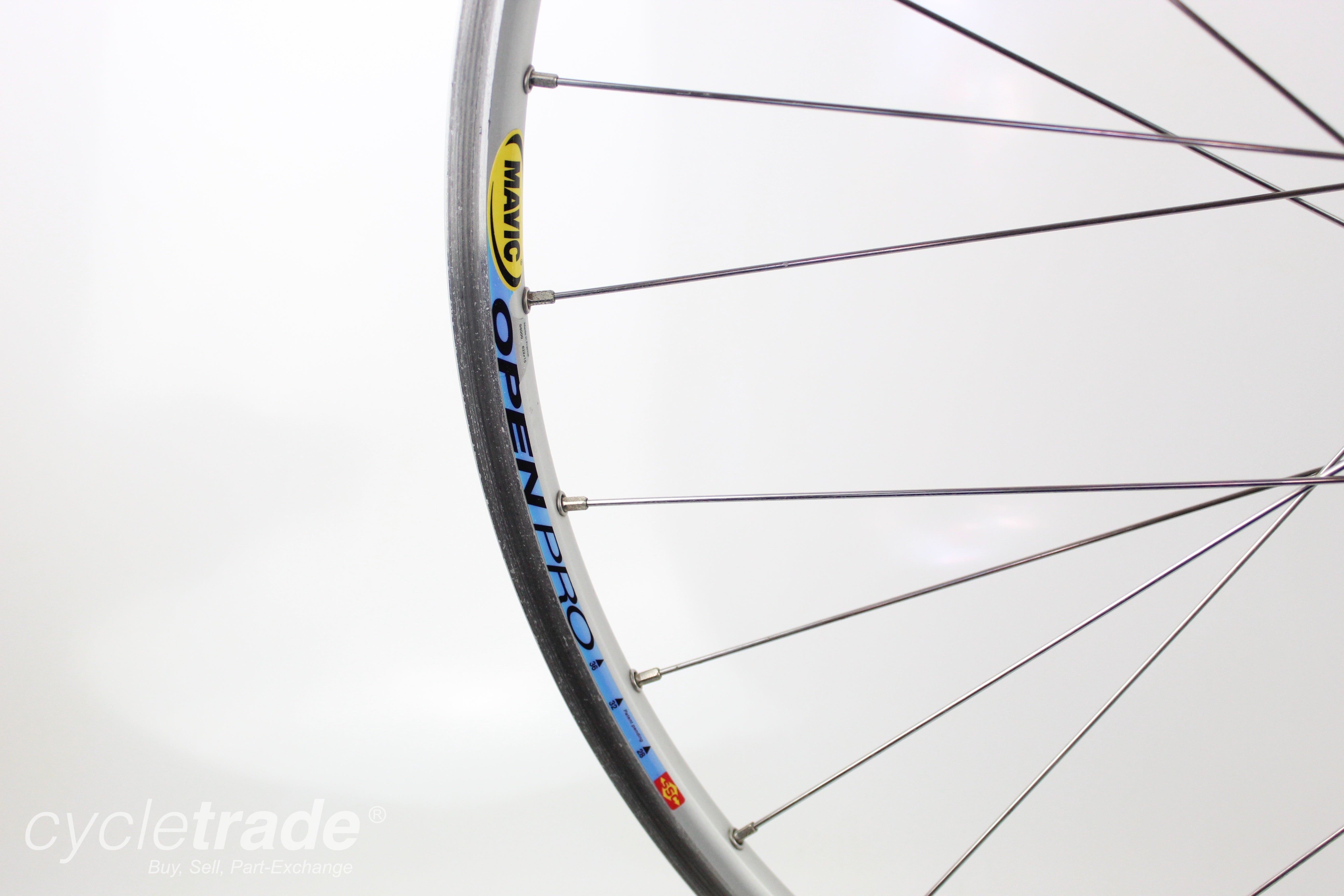700c Single Speed Wheelset - Mavic Open pro & Ex track hubs - Grade A