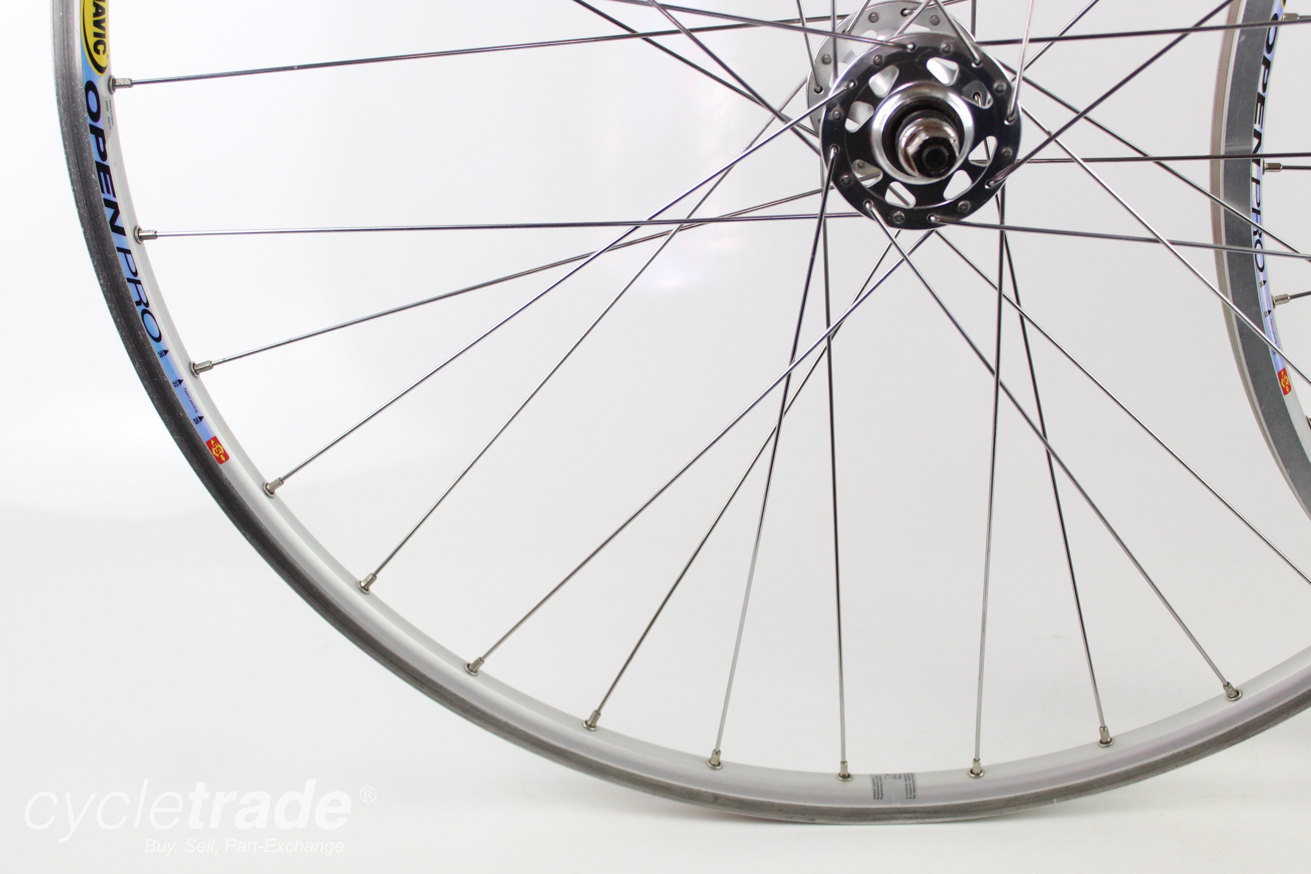 700c Single Speed Wheelset - Mavic Open pro & Ex track hubs - Grade A