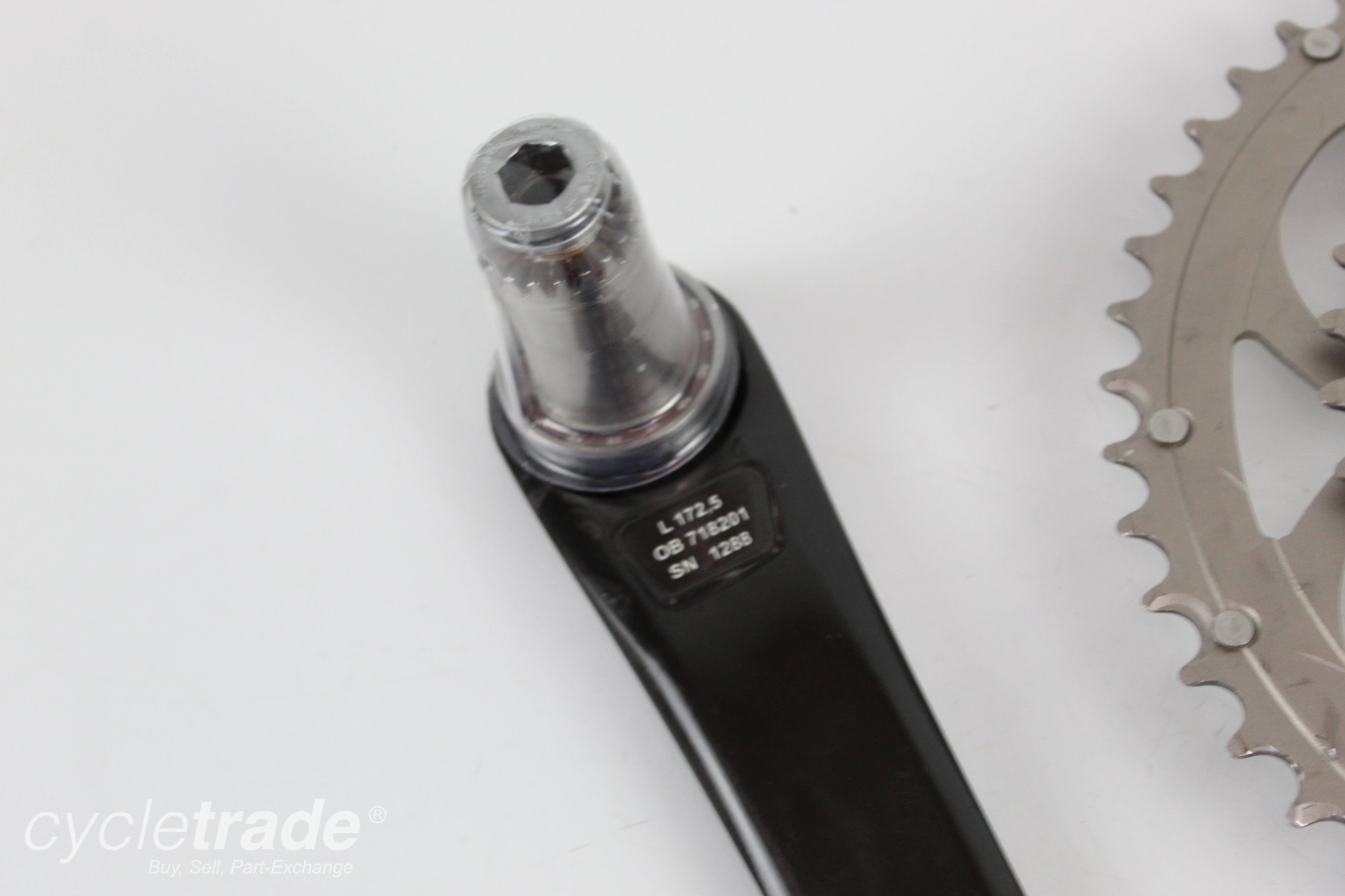 Carbon Road Crankset- Campagnolo Centaur CT 50/34T 172.5mm- Grade B+