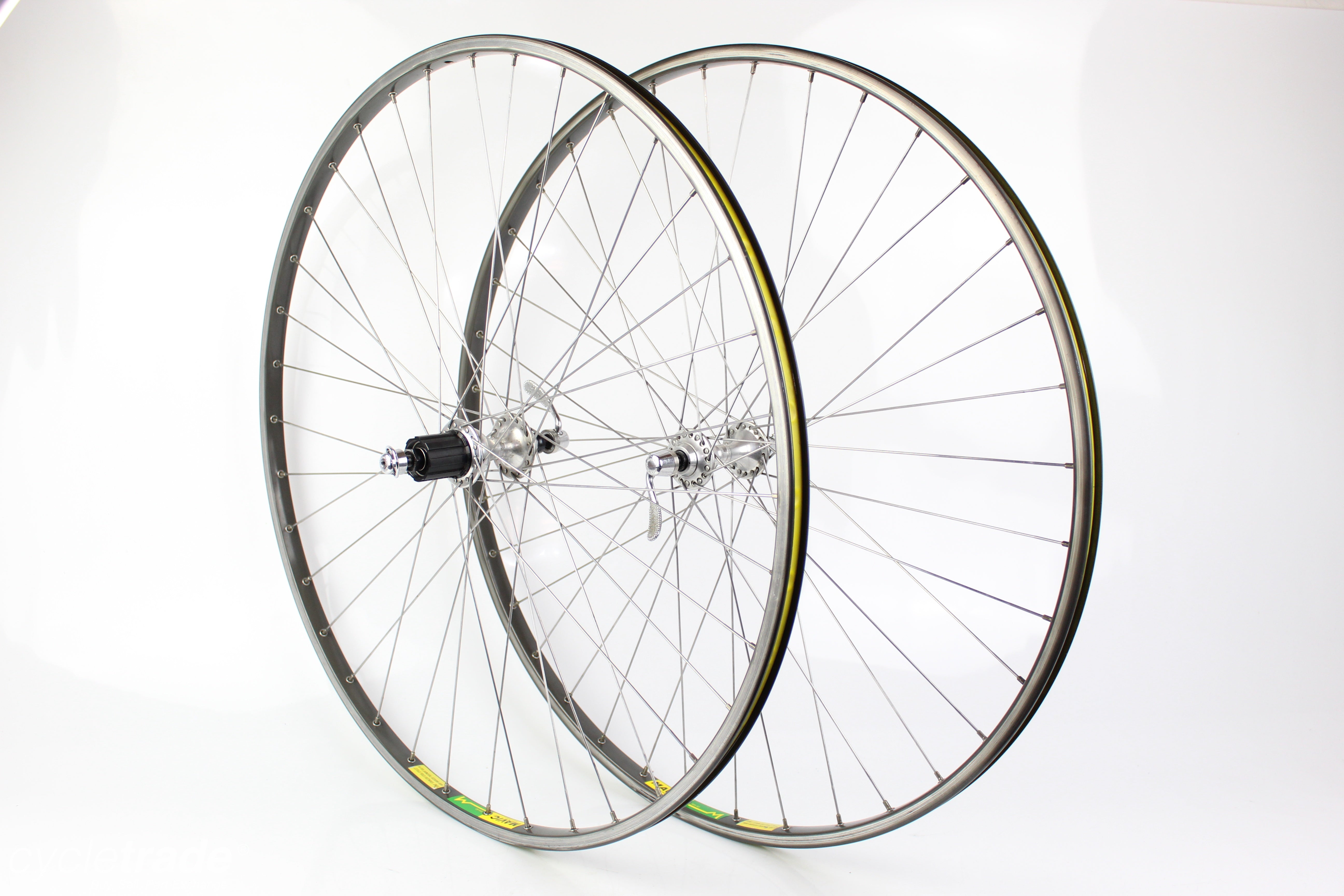 Road Wheelset- Mavic MA40/Campagnolo Record 8 Speed Exa-Drive