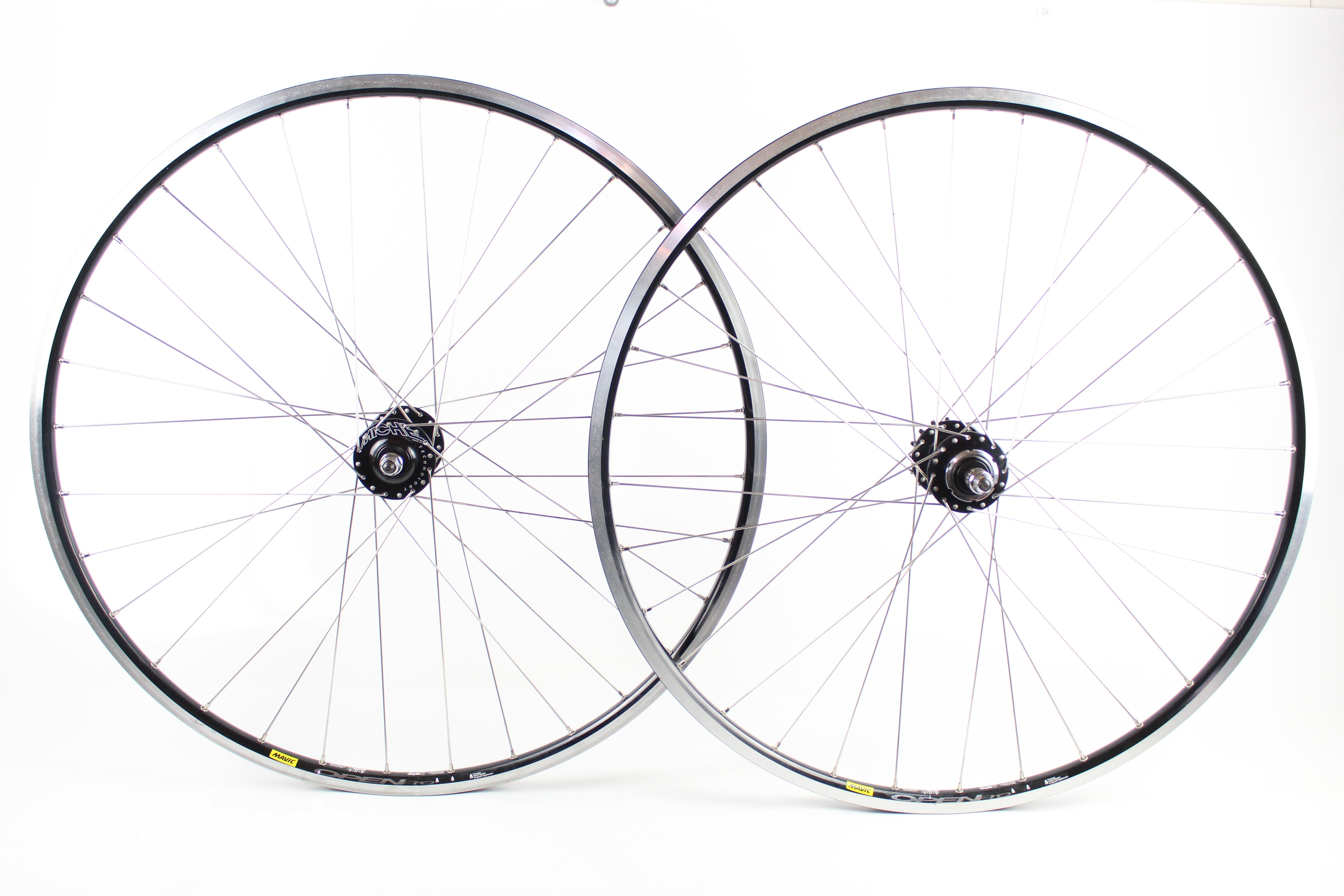 700c Single Speed Wheelset - Mavic Open pro & Miche Primato Pista hubs - Grade A
