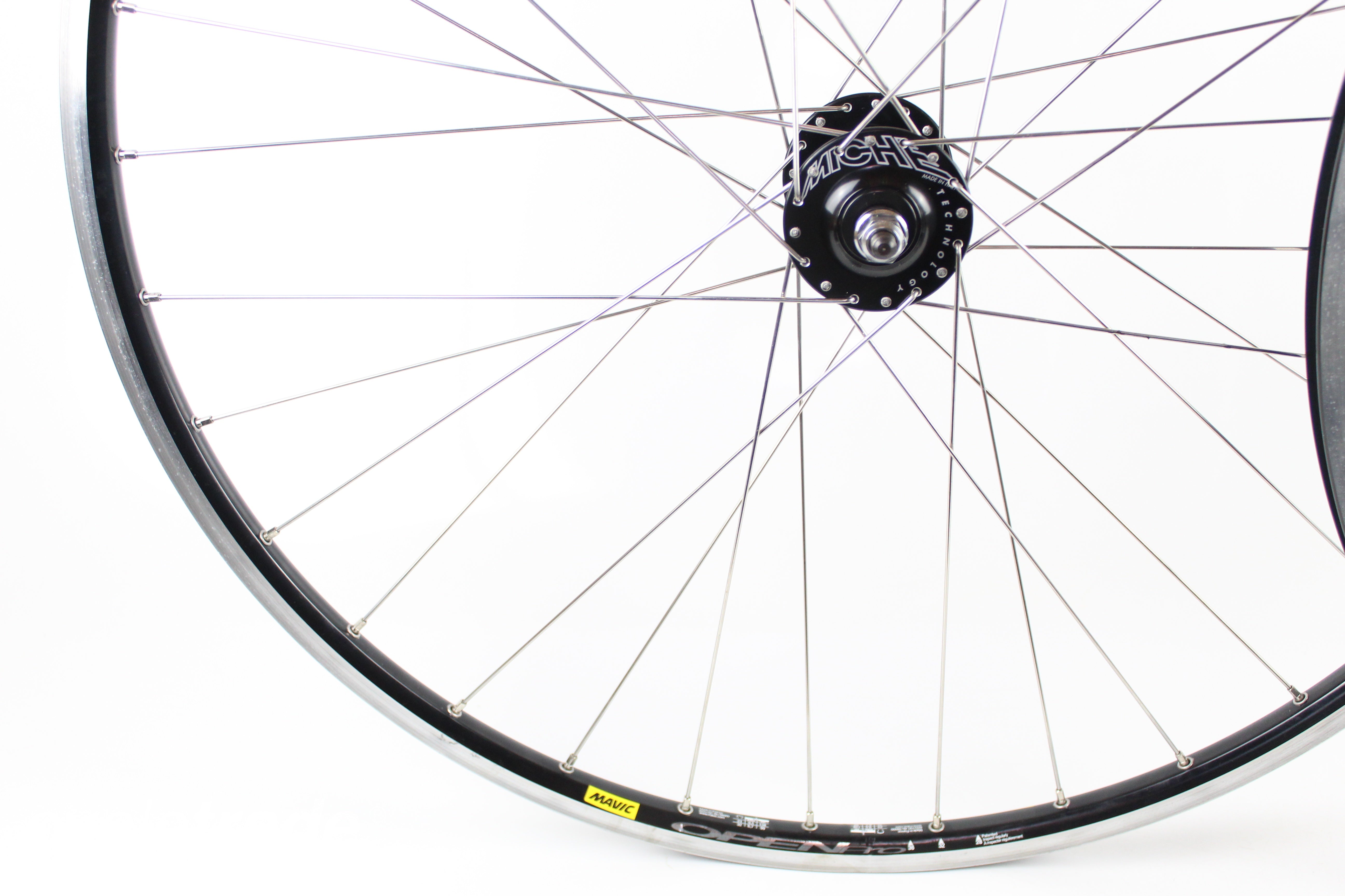 700c Single Speed Wheelset - Mavic Open pro & Miche Primato Pista hubs - Grade A