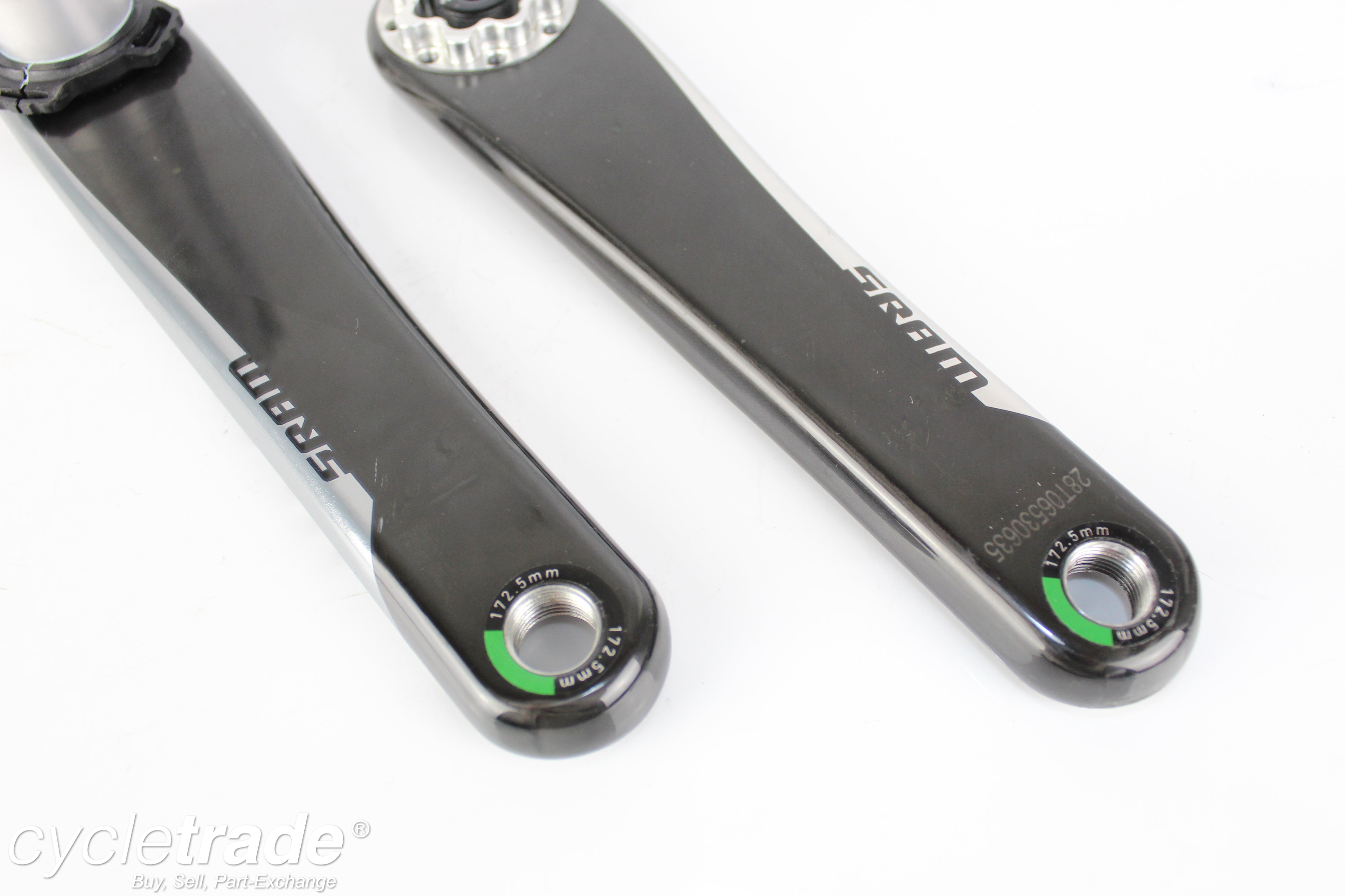 Take Off Cranks- SRAM Red 172.5 DUB Arm Assembly Kit Carbon