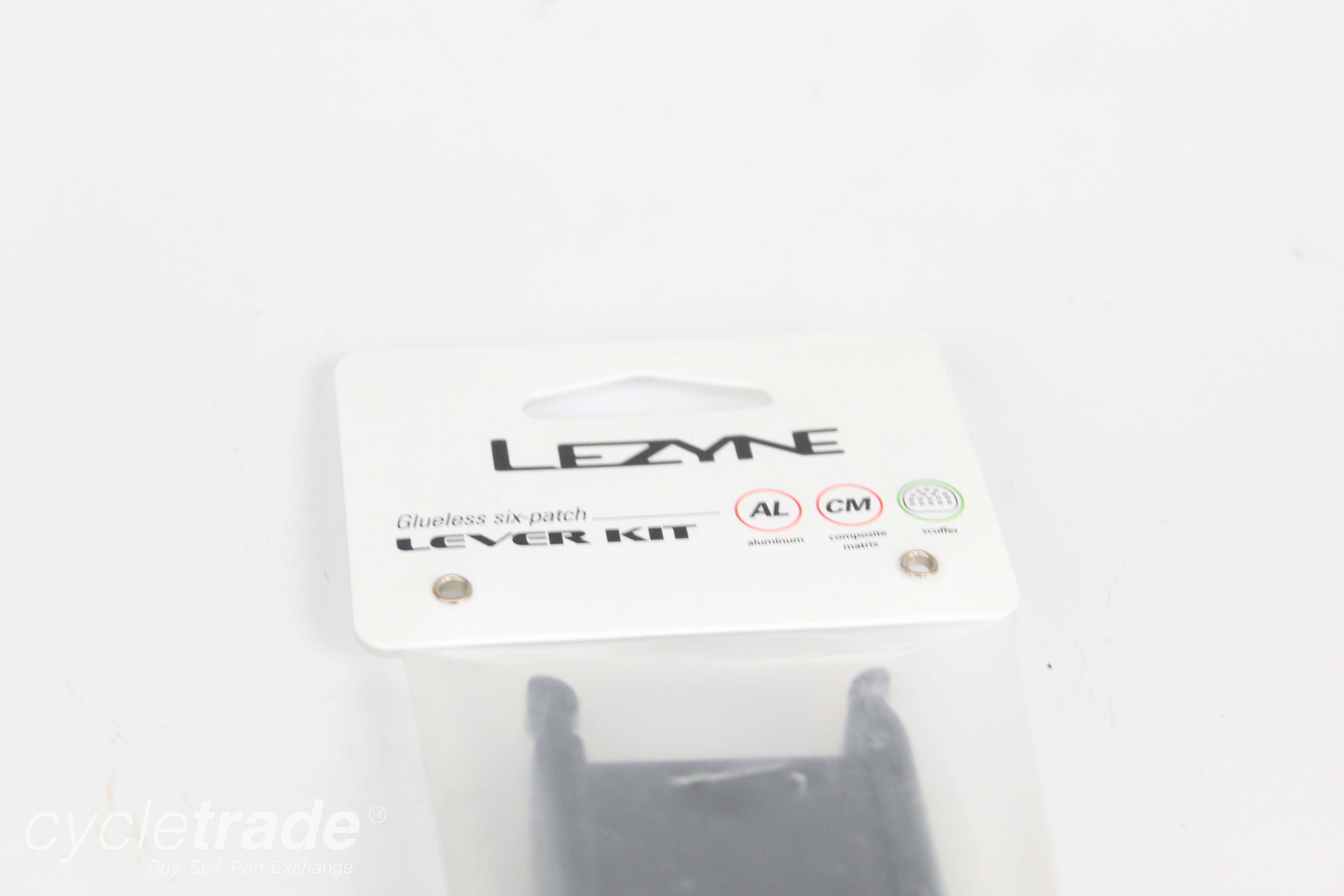 New Bicycle Tool - Lezyne Glueless Six Patch Lever Kit - Grade A+