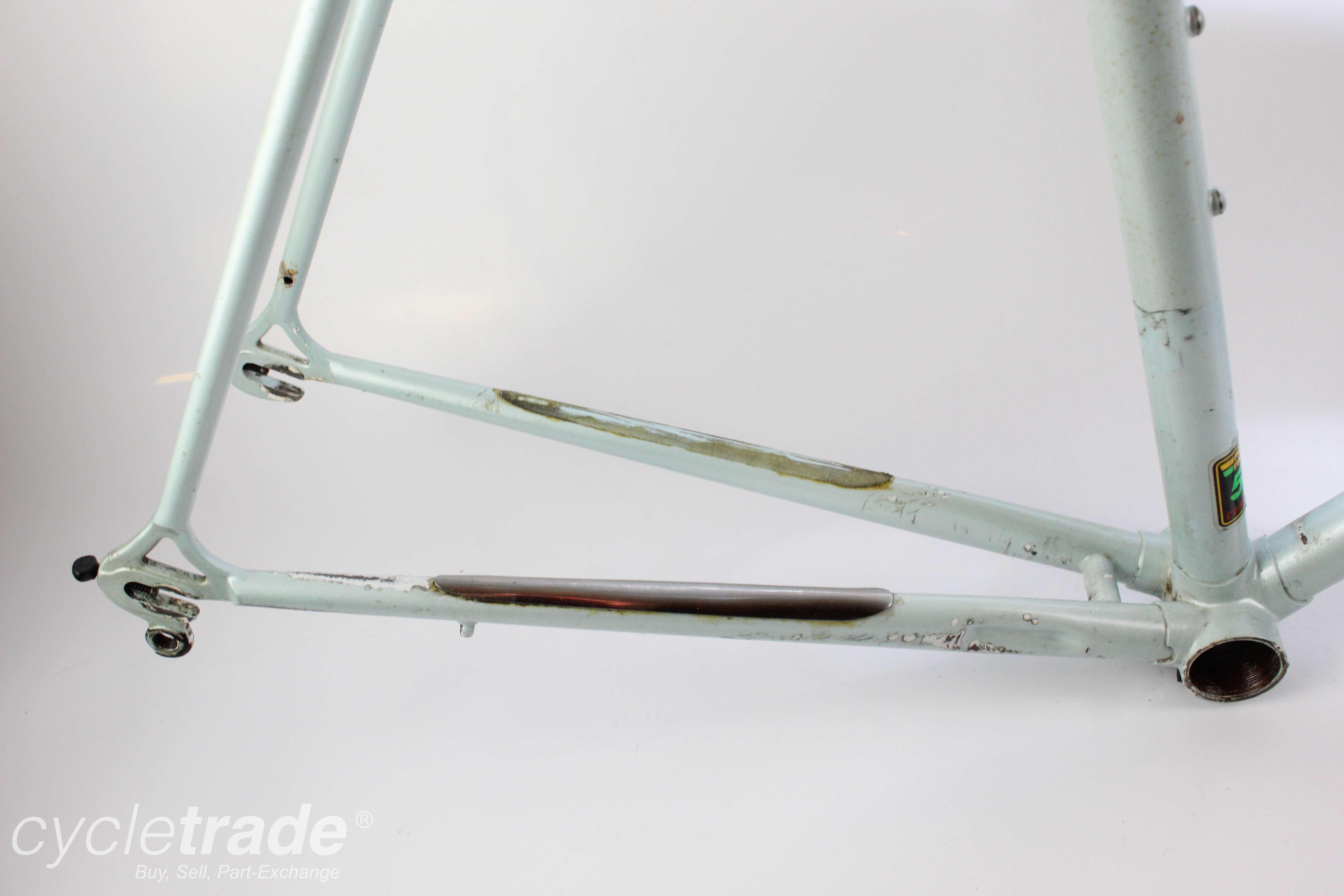 Vintage Steel Road Bike Frameset - Raleigh Road Ace 58cm - Grade C+
