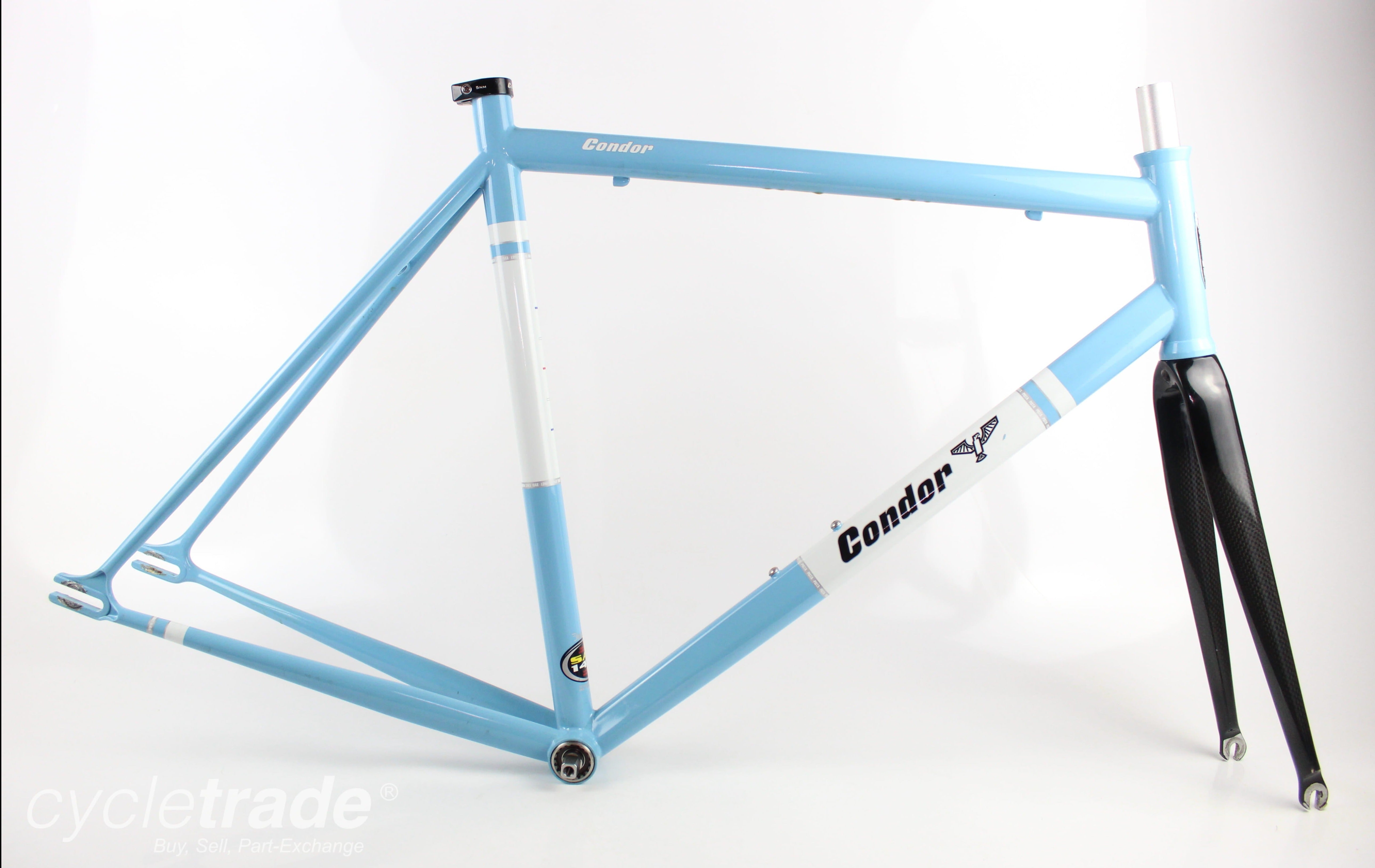 Track Frame Condor Pista Baby Blue 56cm Grade A- – Probiketrader