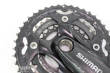 Crankset - Shimano Deore FC-M522 10S Triple 42/32/24T 175mm With BB - Grade B-