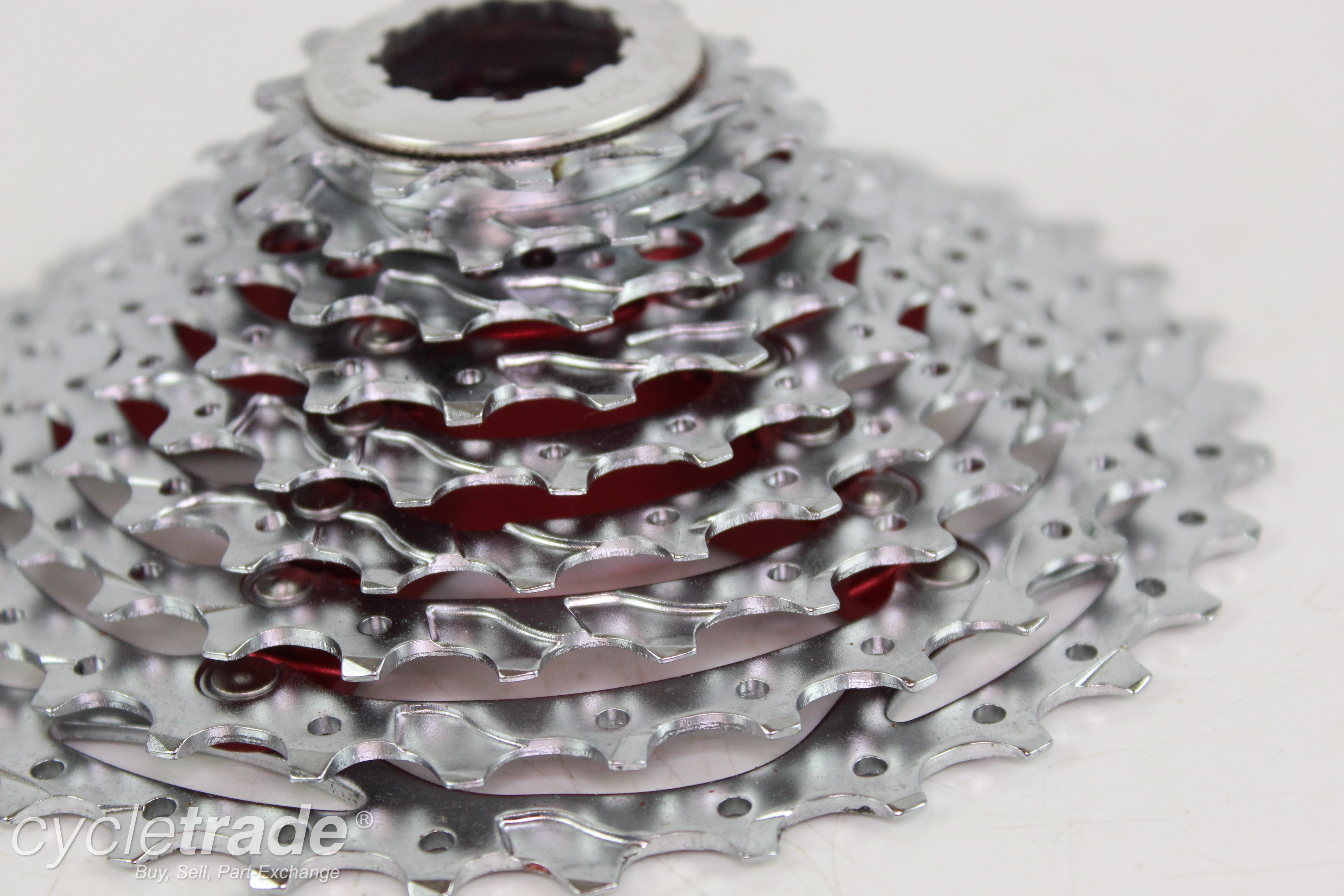 Cassette - SRAM PG990, 9 Speed in Red, 11-34T - Grade A+ (New)
