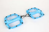 Pedals- DMR V12 Flat Pedals Blue- Grade B