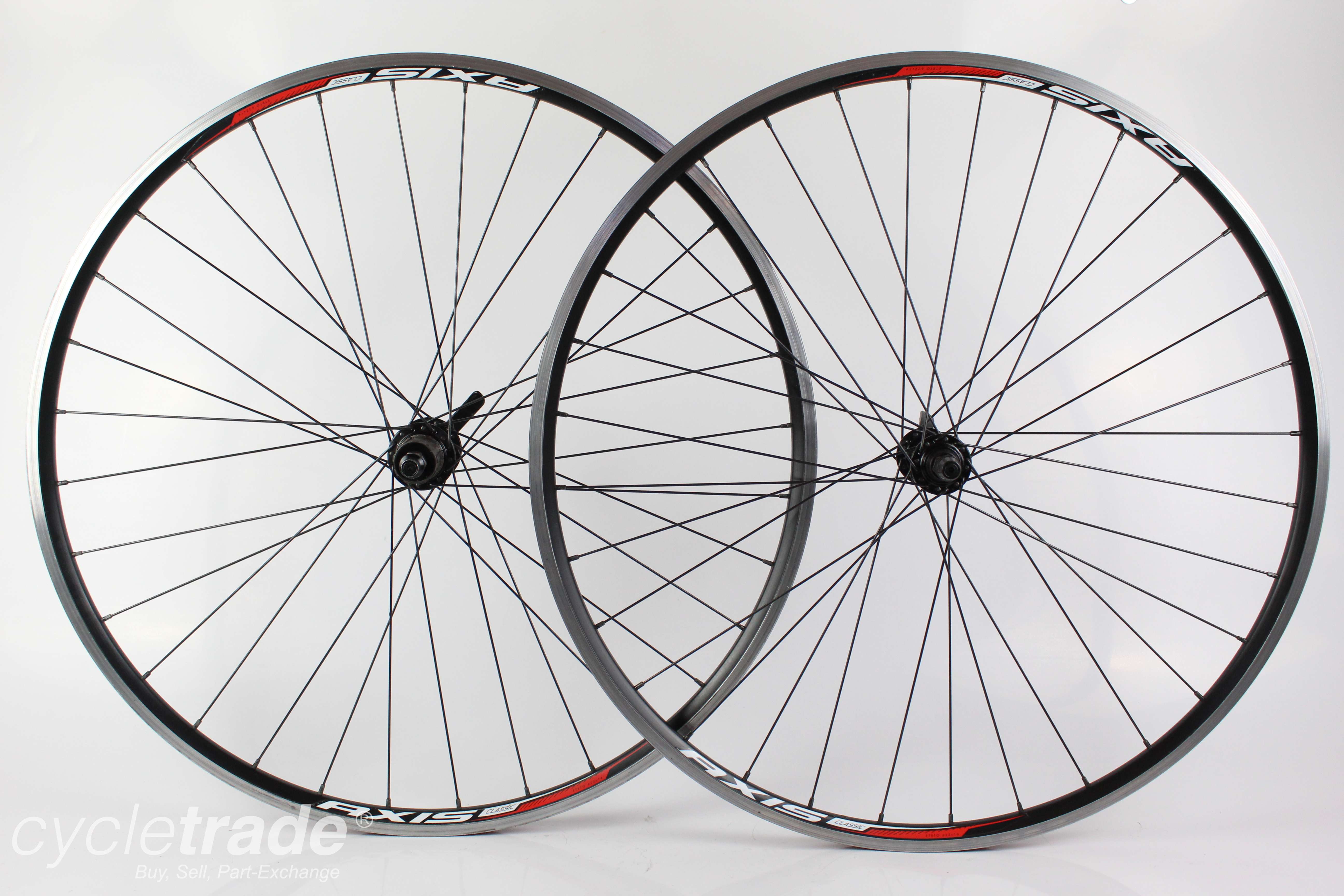 Road Bike Wheelset - Specialized Axis 700c Rim Brake Shimano 9/10/11 ...