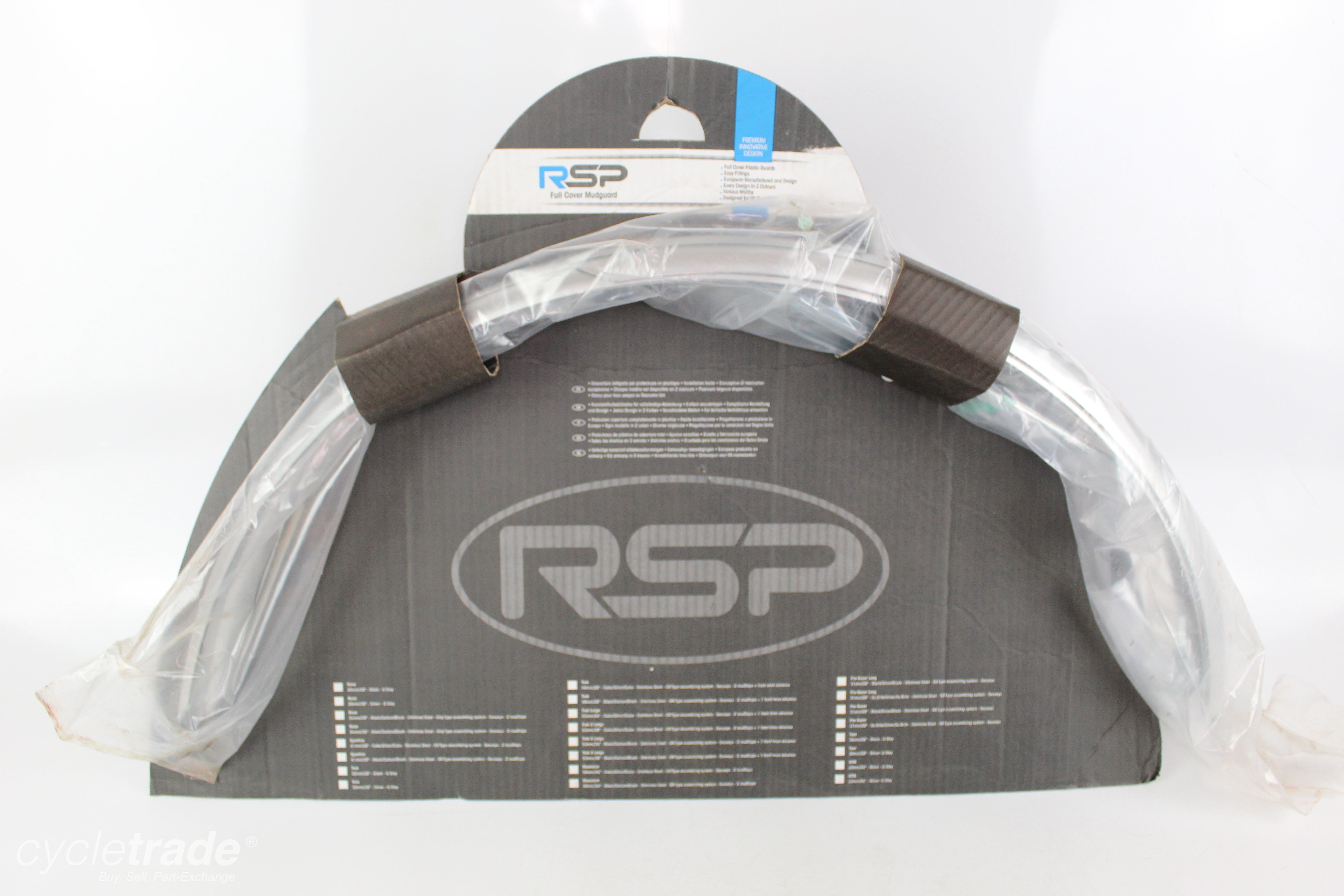 Accessories - RSP Full Cover Mudguard Silver - Grade A+ (New)