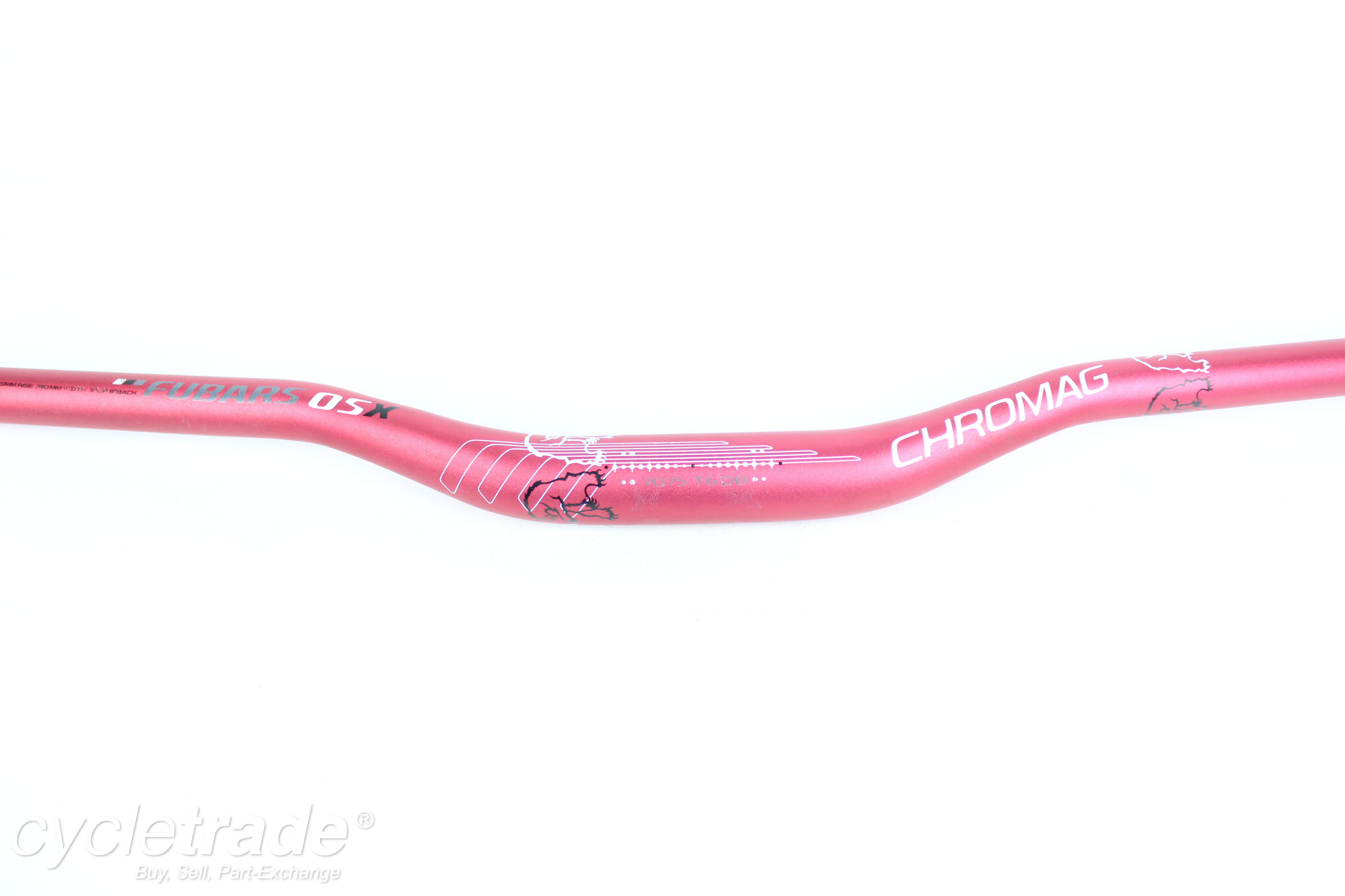 Flat Handlebar - Chromag Fubars OSX, 780mm, 31.8mm - Grade A