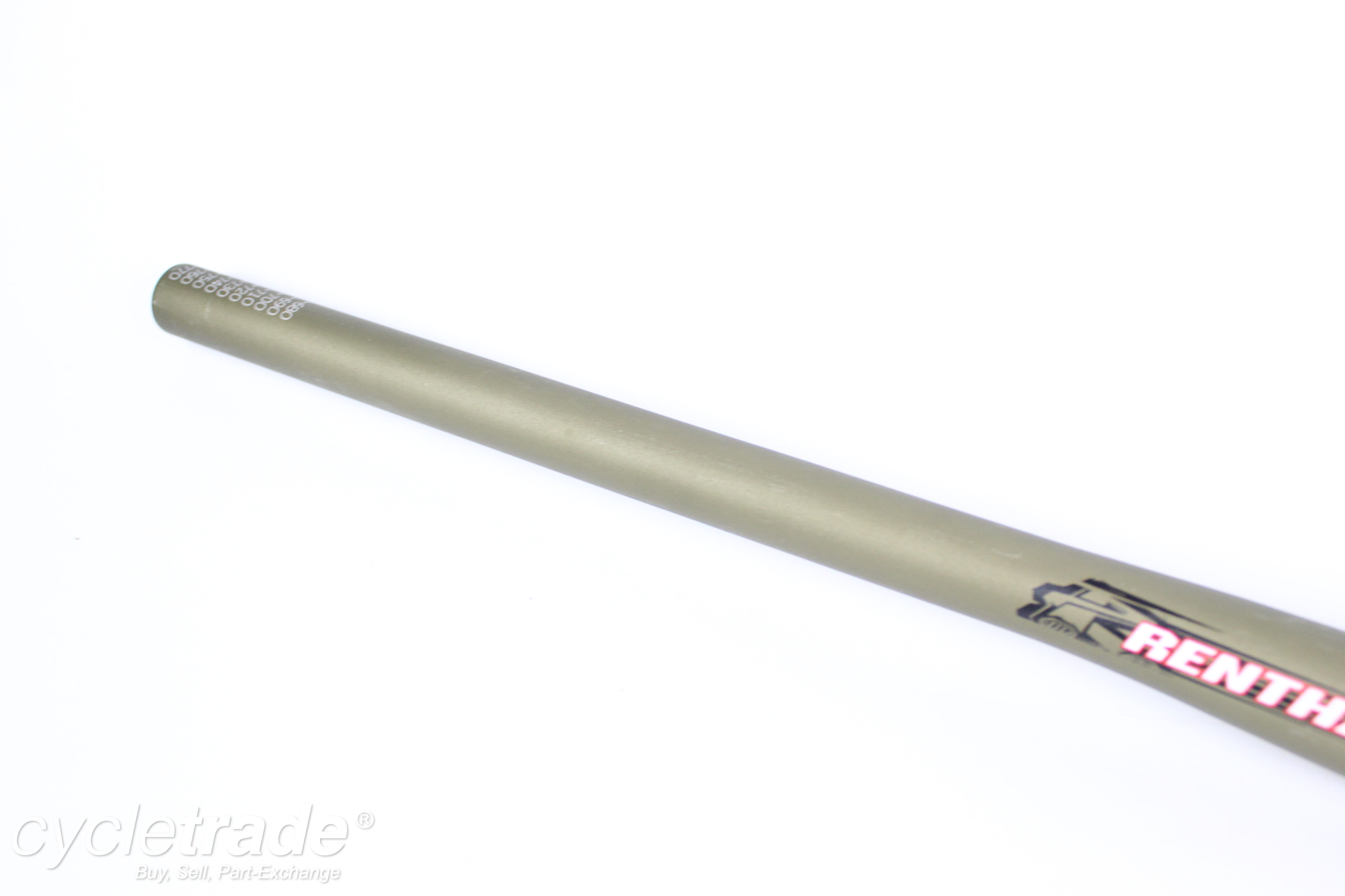 Flat handlebar - Renthal Fatbar M110/M100, 780/740mm, 10/30mm rise, 31.8mm - Grade A