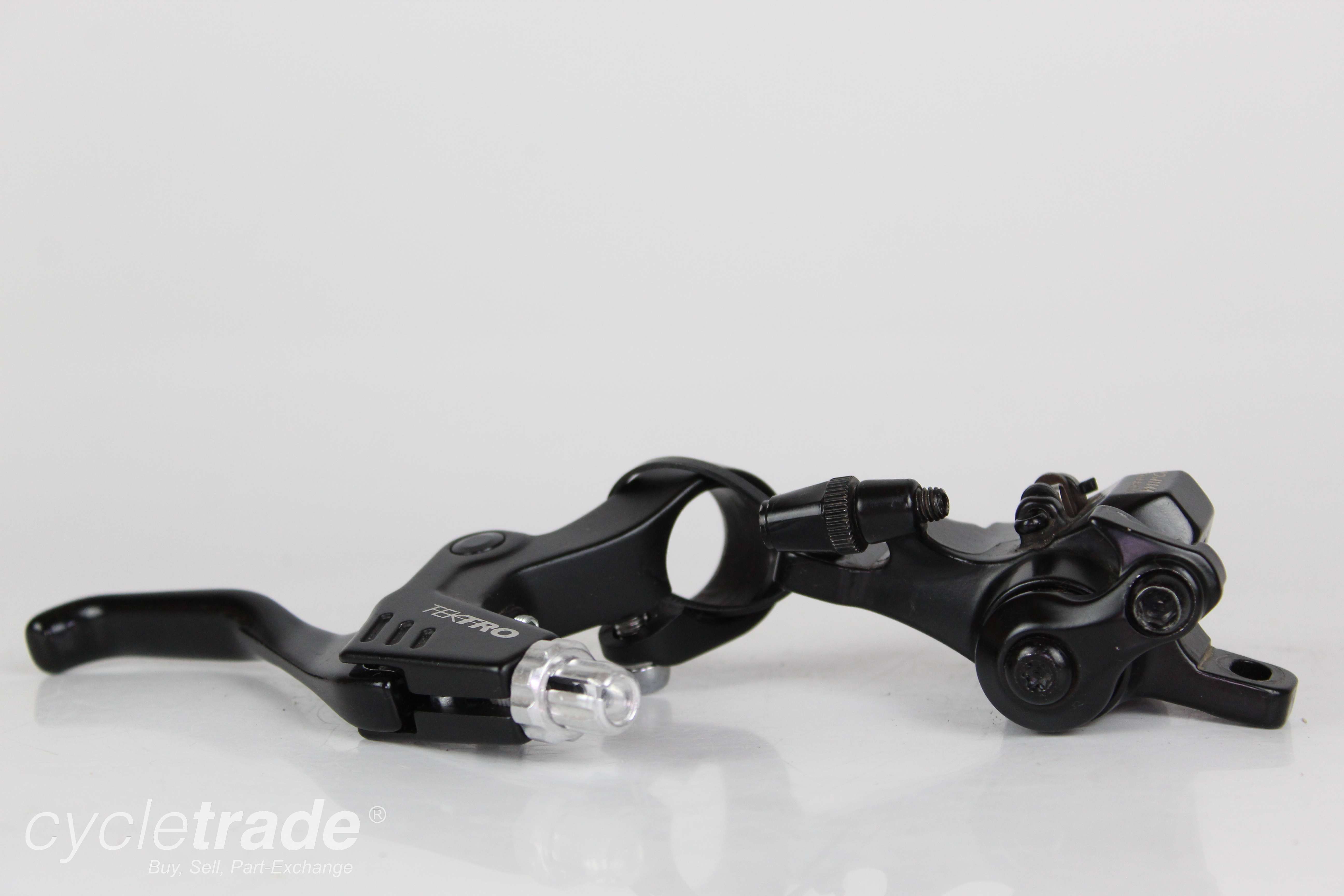 MTB Disc Brake Caliper Set and lever (with pads) - Tektro Mira Cable Pull Post Mount - Grade B+