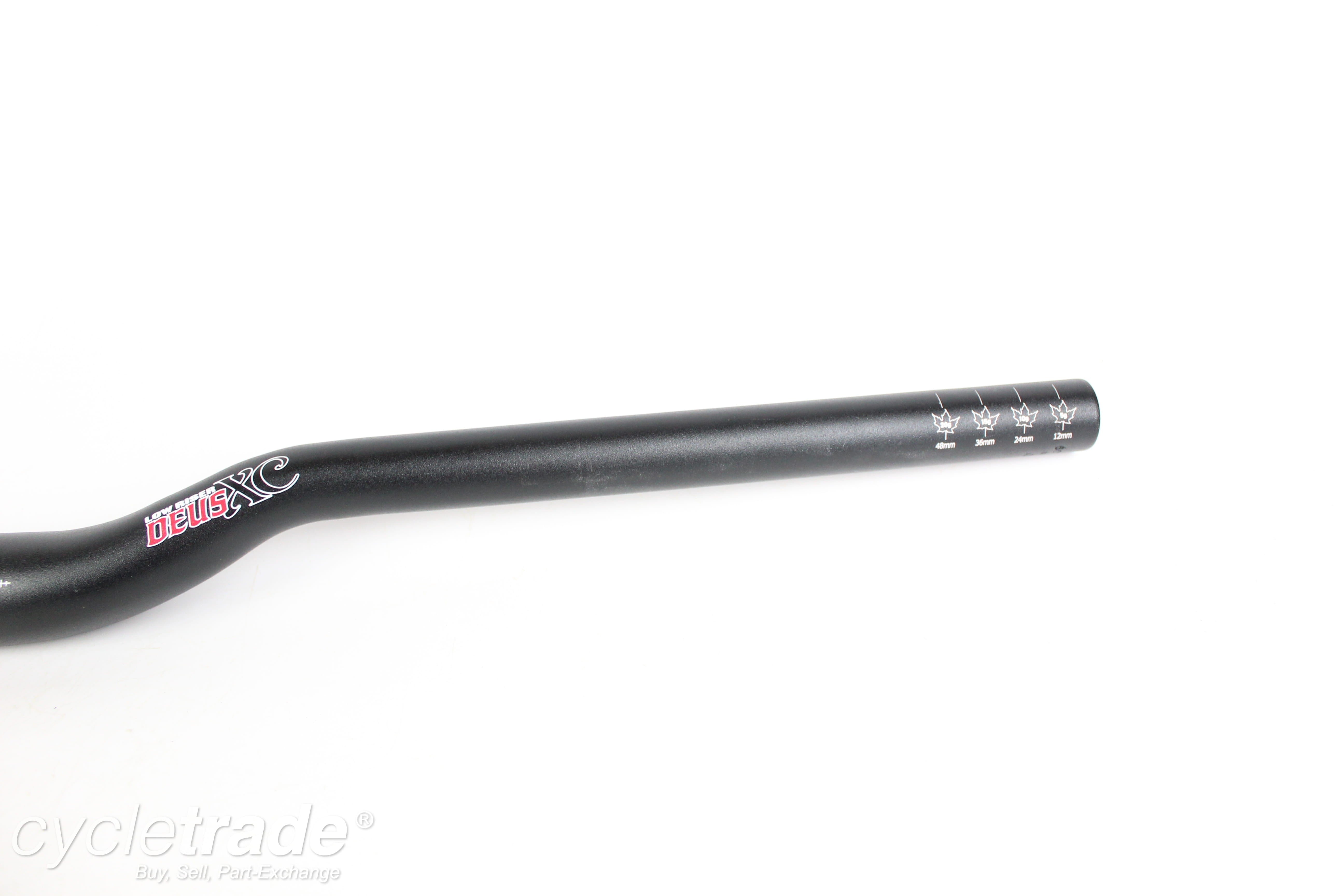 Riser handlebar - Race Face Deus XC Low Riser, 660mm, 40mm rise, 31.8m ...