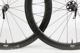 Carbon Clincher Wheelset - Miche SWR RC 50, Campag 11s TR - Grade B+