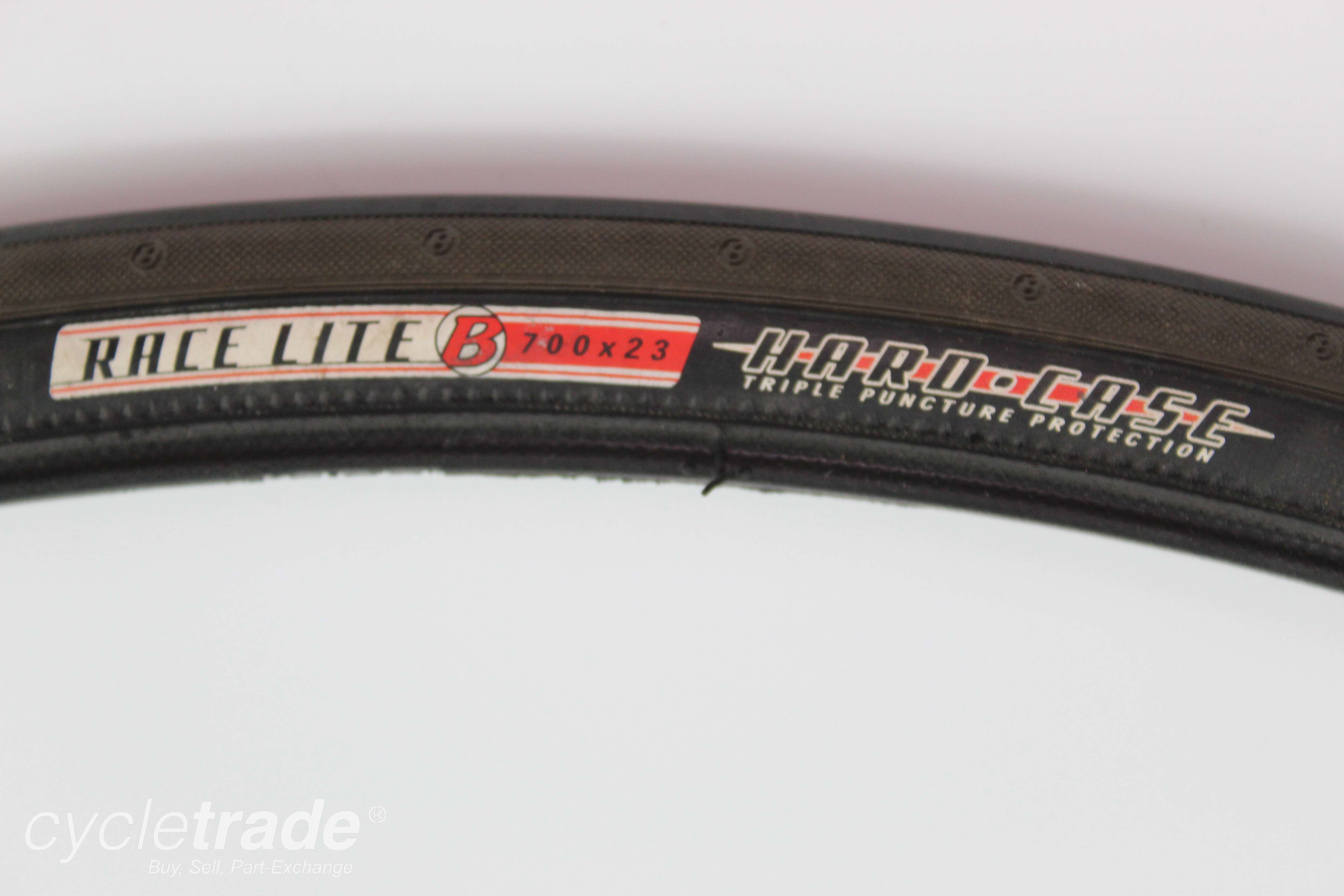 Road Bike Tyre Set -Bontrager Race Lite 700x25c Clincher - Grade B+