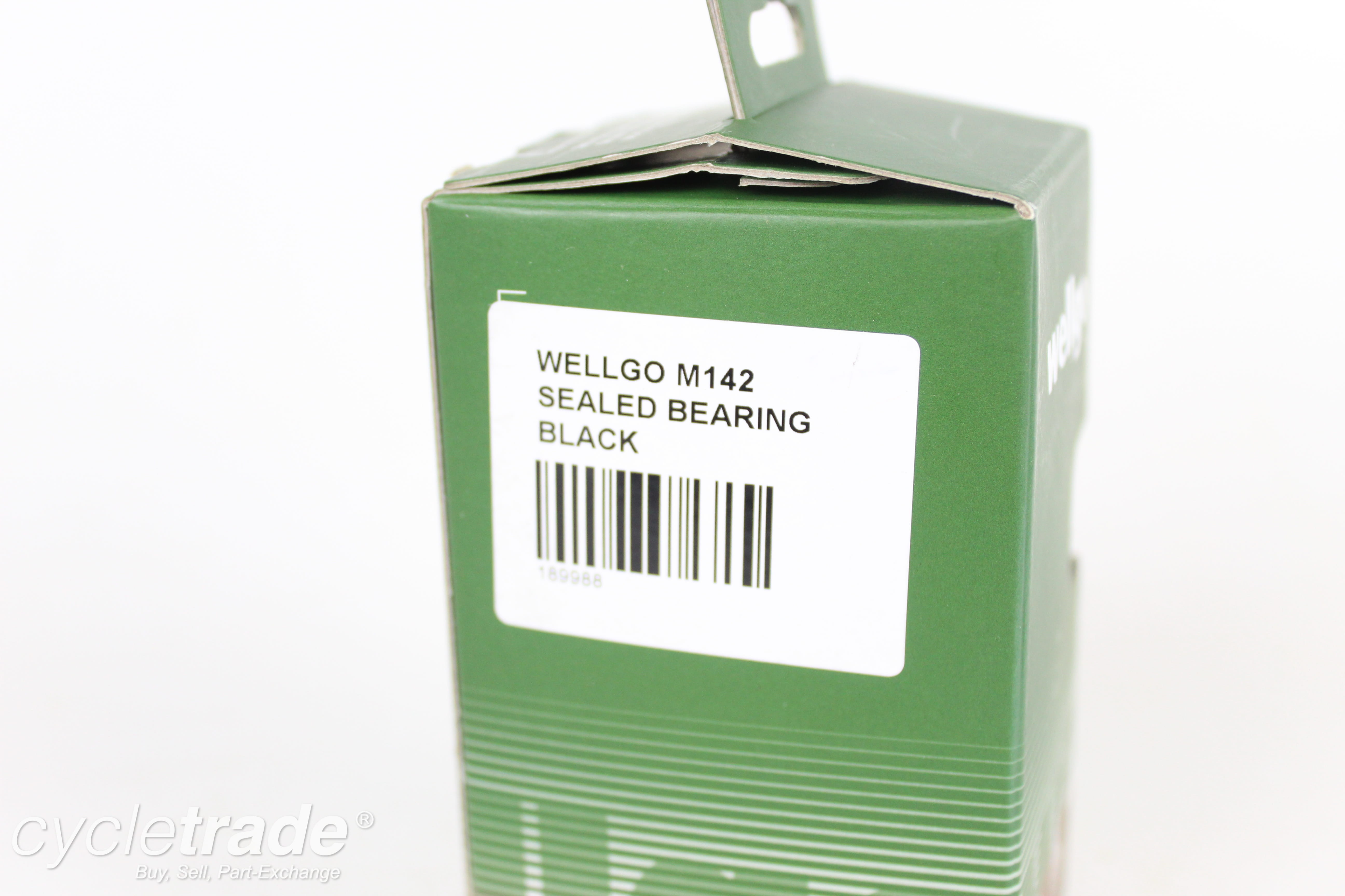 Flat Pedals - Wellgo M142, Black - Grade A+ (New)