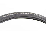 2 x Road Clincher Tyre - Continental Grand Prix 4000s II Folding 700x25c - Grade B+
