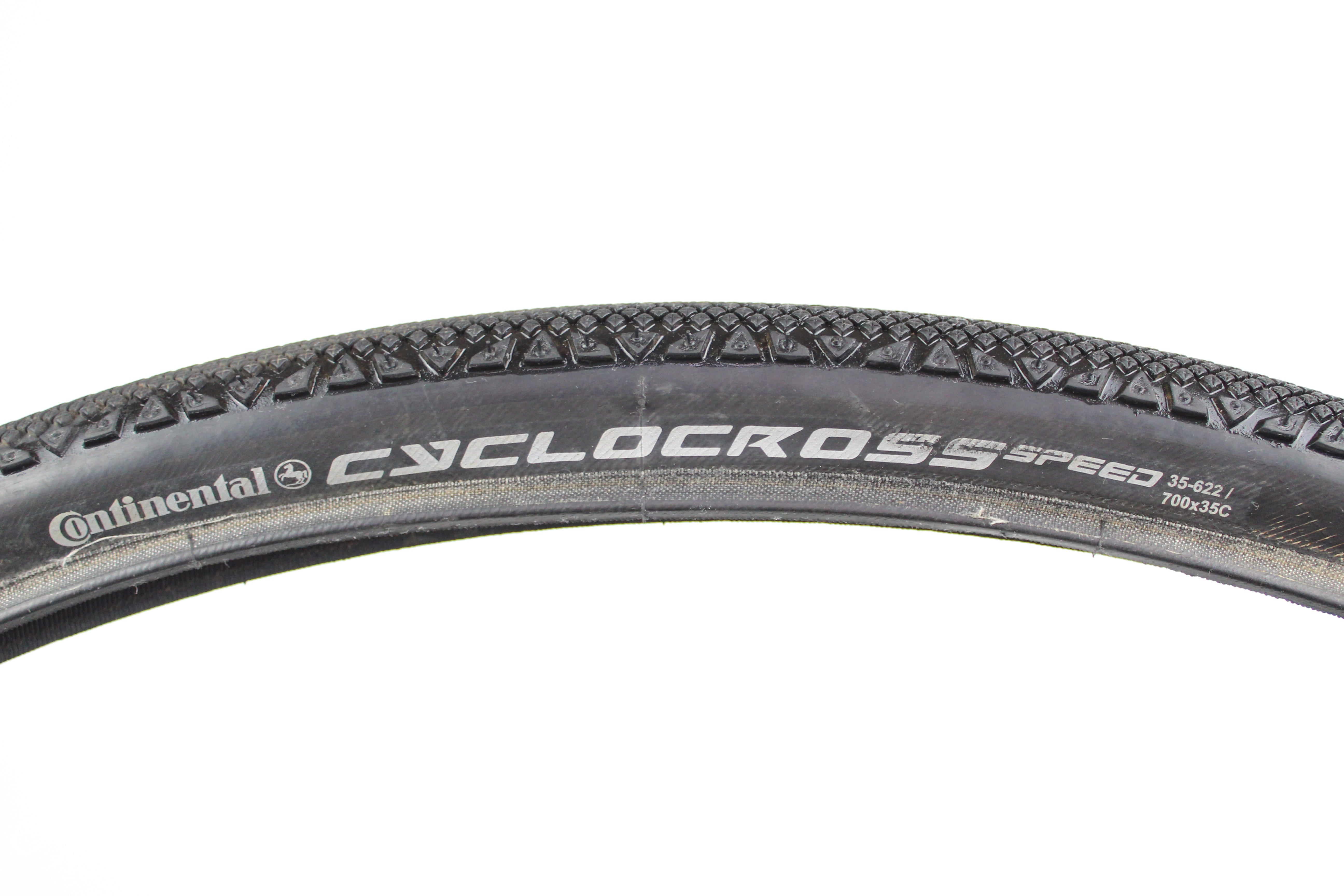 2 x Gravel Tyre - Continental Cyclocross Speed 700x35c - Grade C+