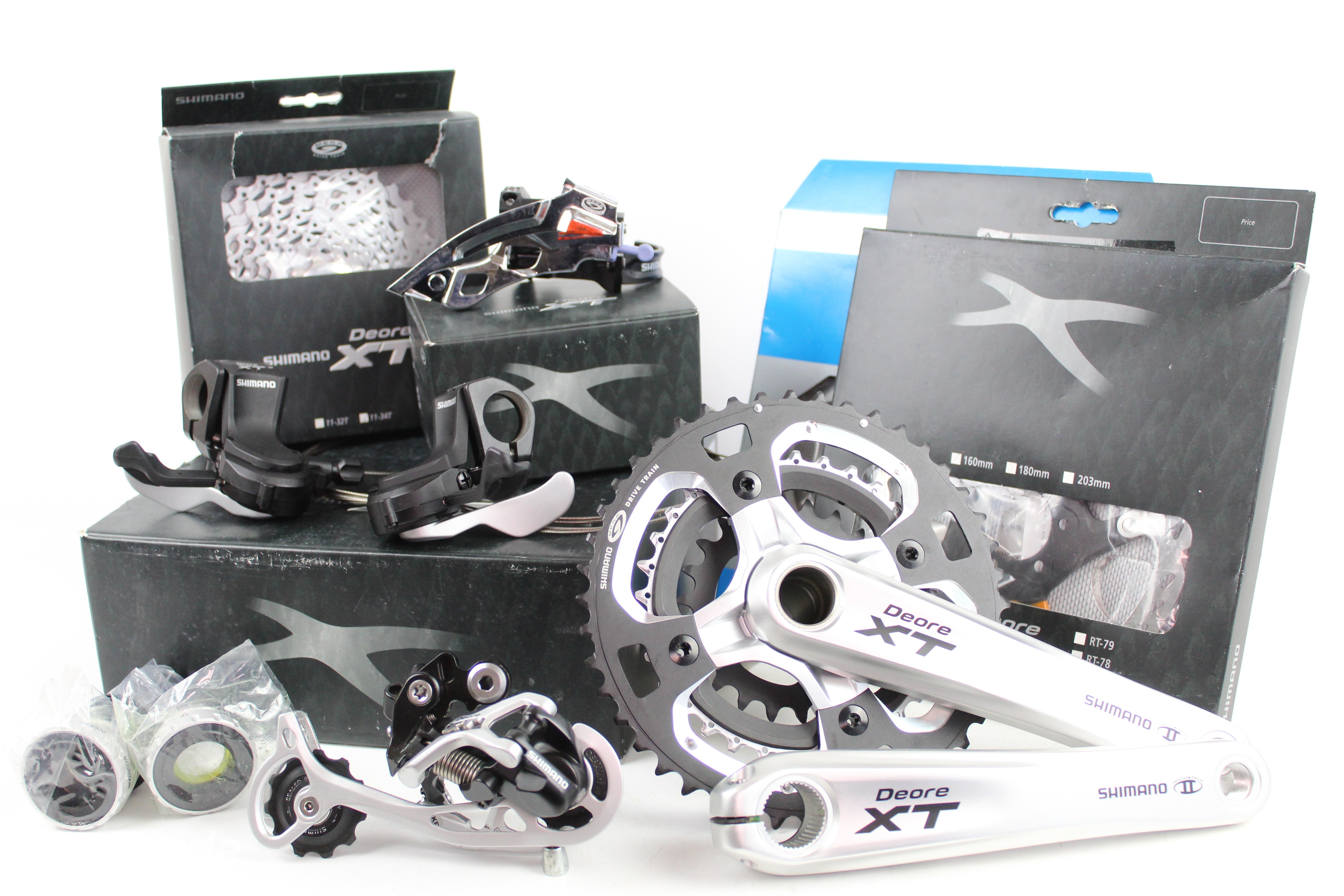 NOS XT Groupset- Shimano Deore XT M770 Series 3x9 Speed – Probiketrader