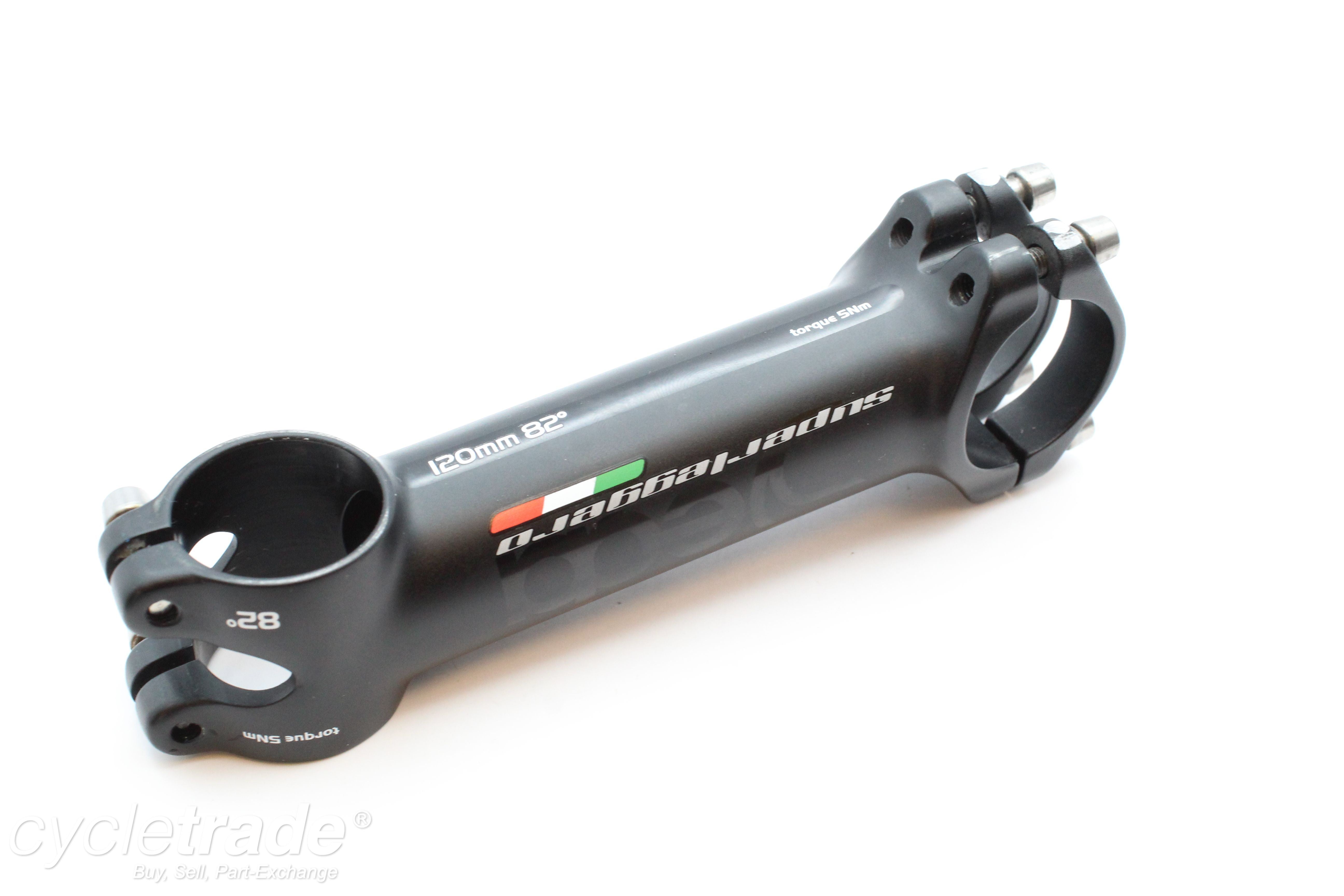Road Stem - Deda Superleggero 120mm 82 Degree Titanium Bolts - Used