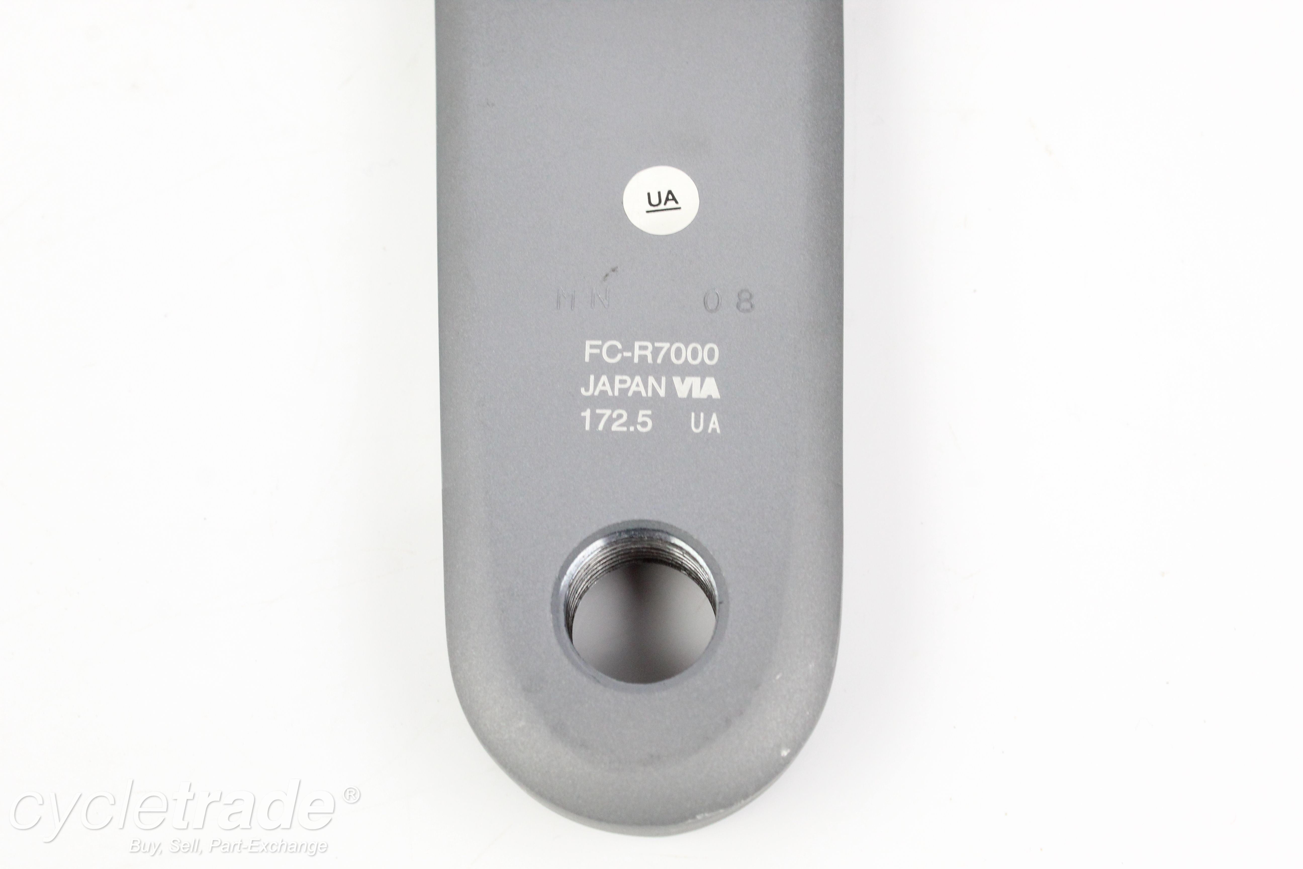 Crankset- Shimano 105 FC-R7000 52-36T 11 Speed 172.5mm Silver - Lightly Used